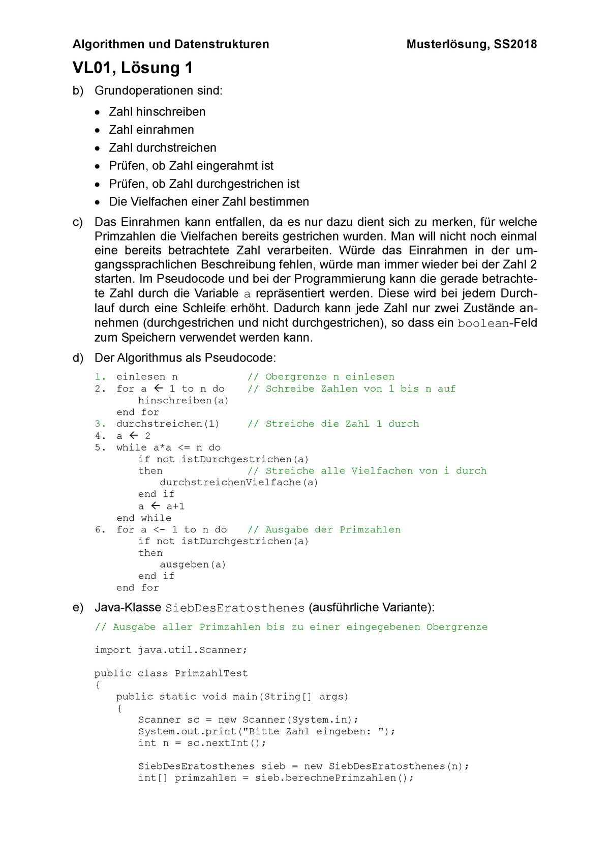 ML01 - Algorithmen Und Datenstruktur - Algorithmen Und Datenstrukturen ...