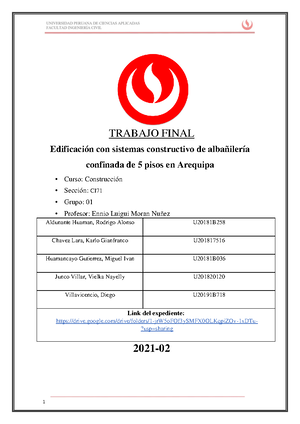 AF172 Examen Final 2022-02 Instructions - INFORMATICS (AF172) FINAL ...