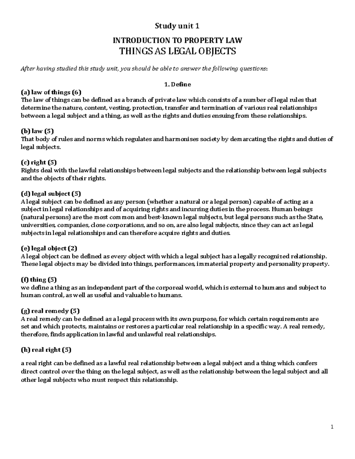 study-guide-notes-pvl3701-2016-study-unit-1-introduction-to-property