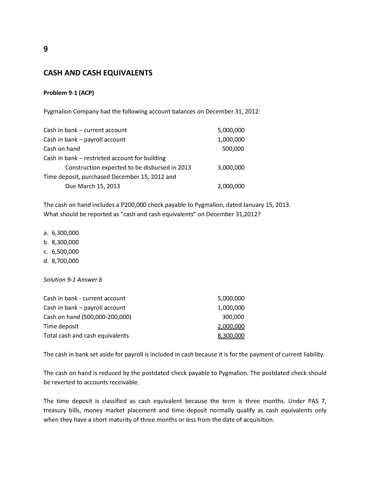 cash-and-cash-equivalents-9-cash-and-cash-equivalents-problem-9-1