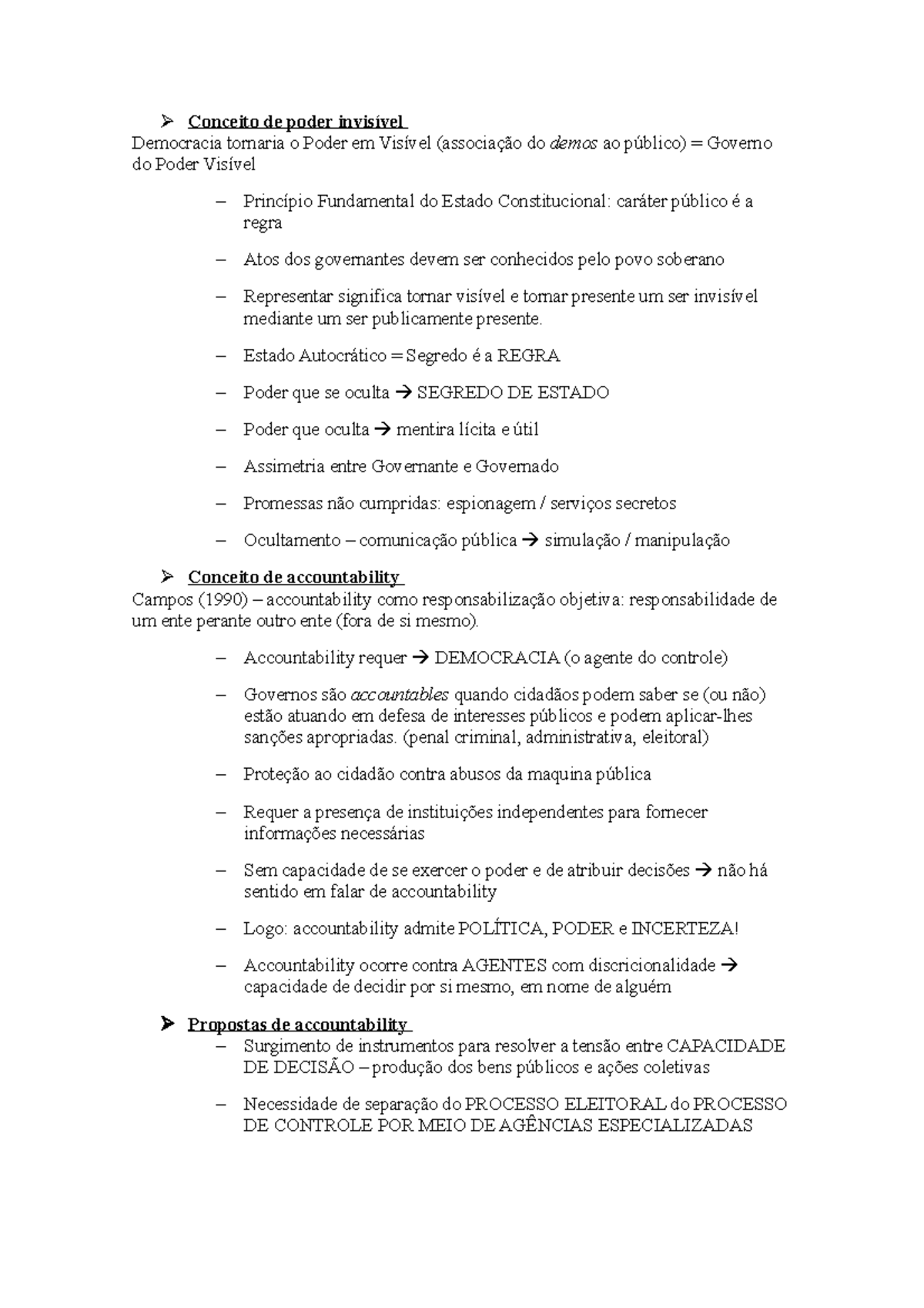 Resumo Do Curso De Administração Pública E Reforma Do Estado Em ...