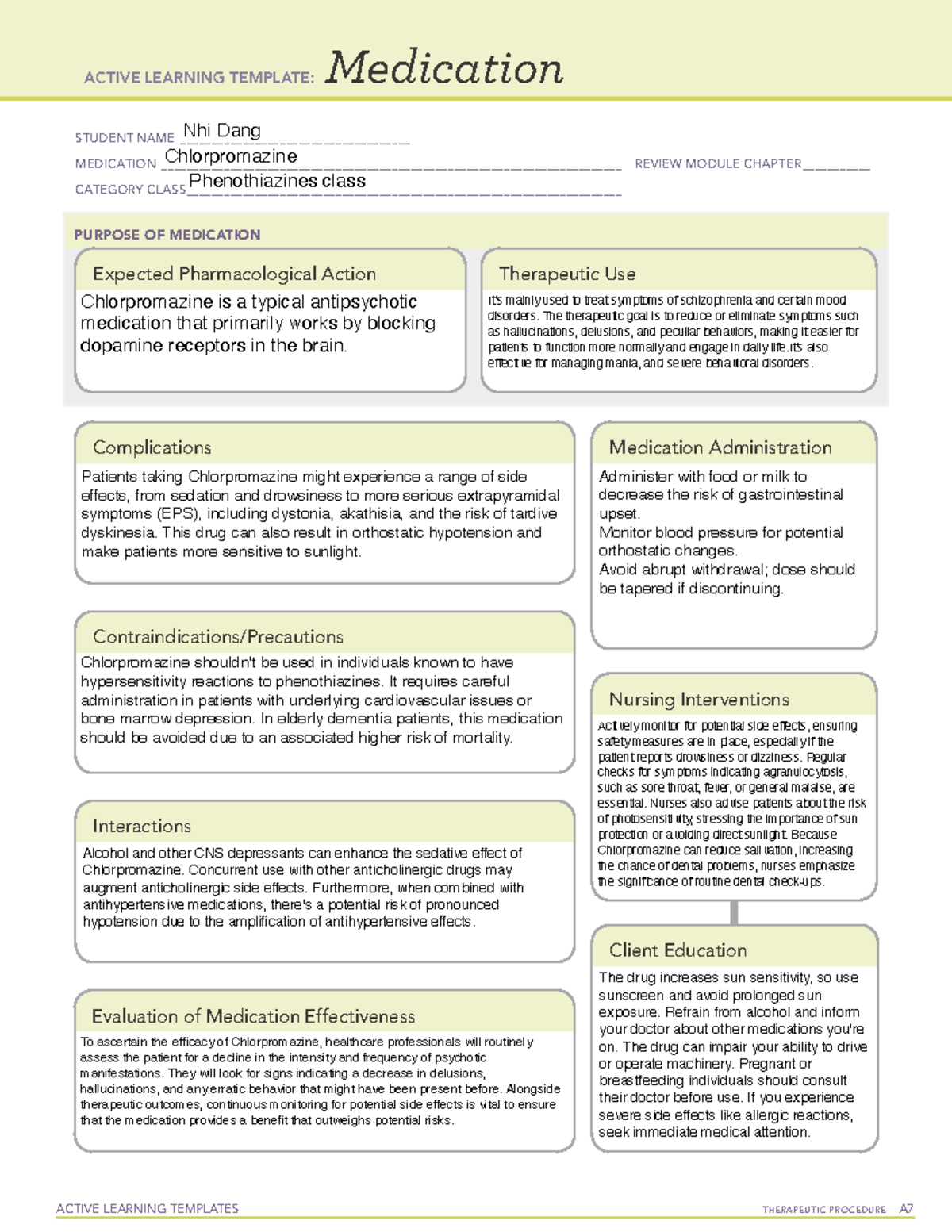 Active Learning medication for Mental Health Clinical - ACTIVE LEARNING ...