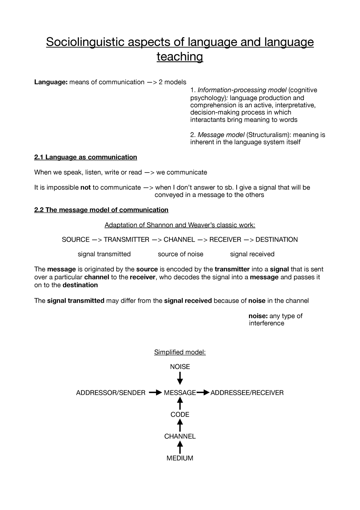 teaching-english-as-a-foreign-language-riassunto-sociolinguistic