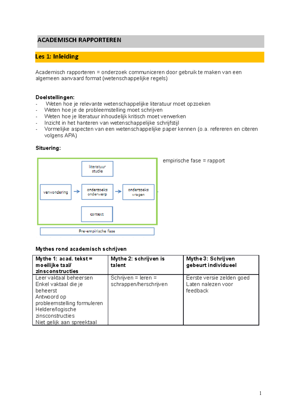 Academisch-rapporteren-ik - Academisch rapporteren = onderzoek ...
