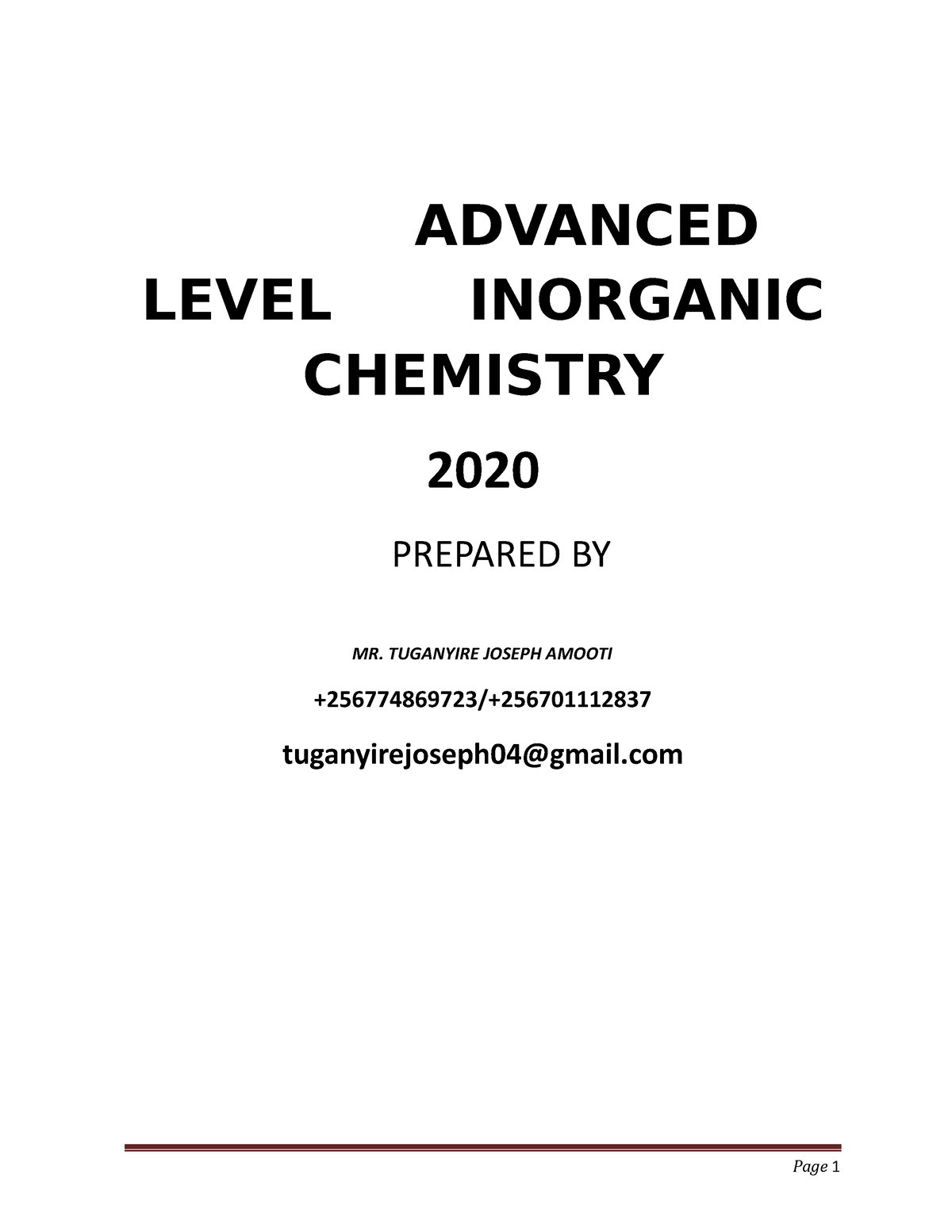 inorganic-chemistry-notes-advanced-level-inorganic-chemistry-2020