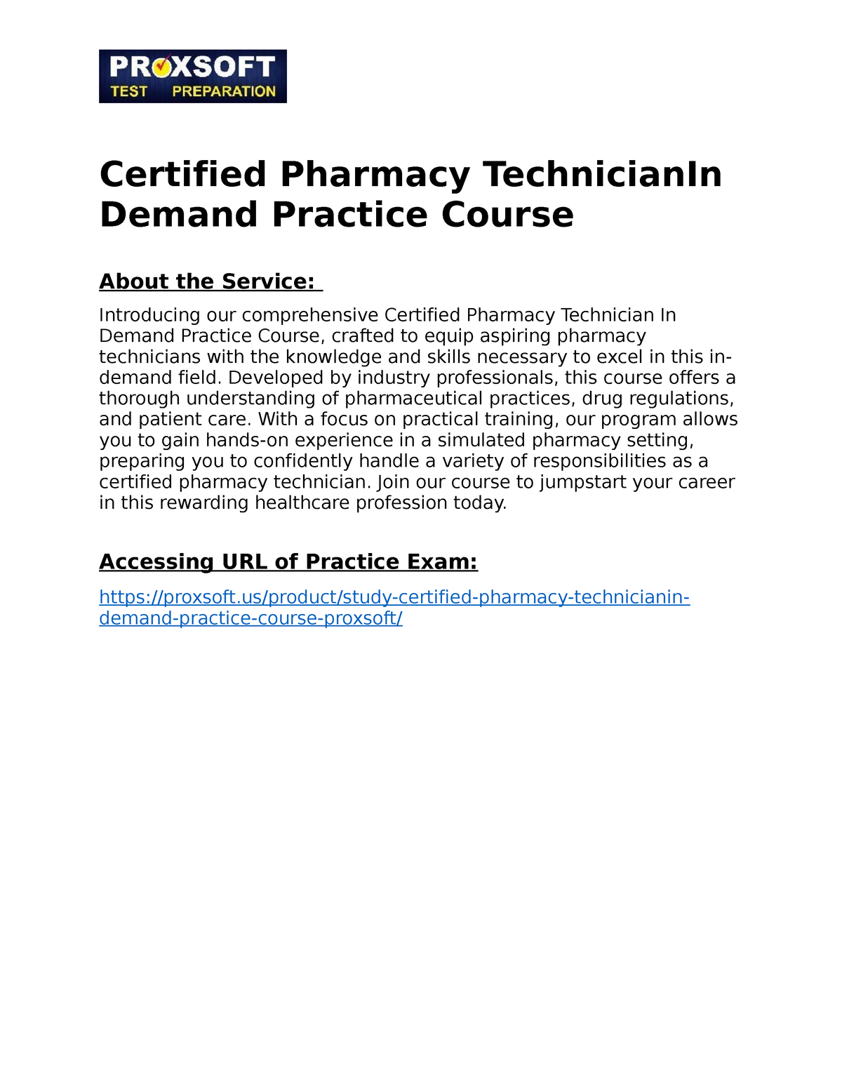 Certified Pharmacy TechnicianIn Demand Practice Course Developed By   Thumb 1200 1553 