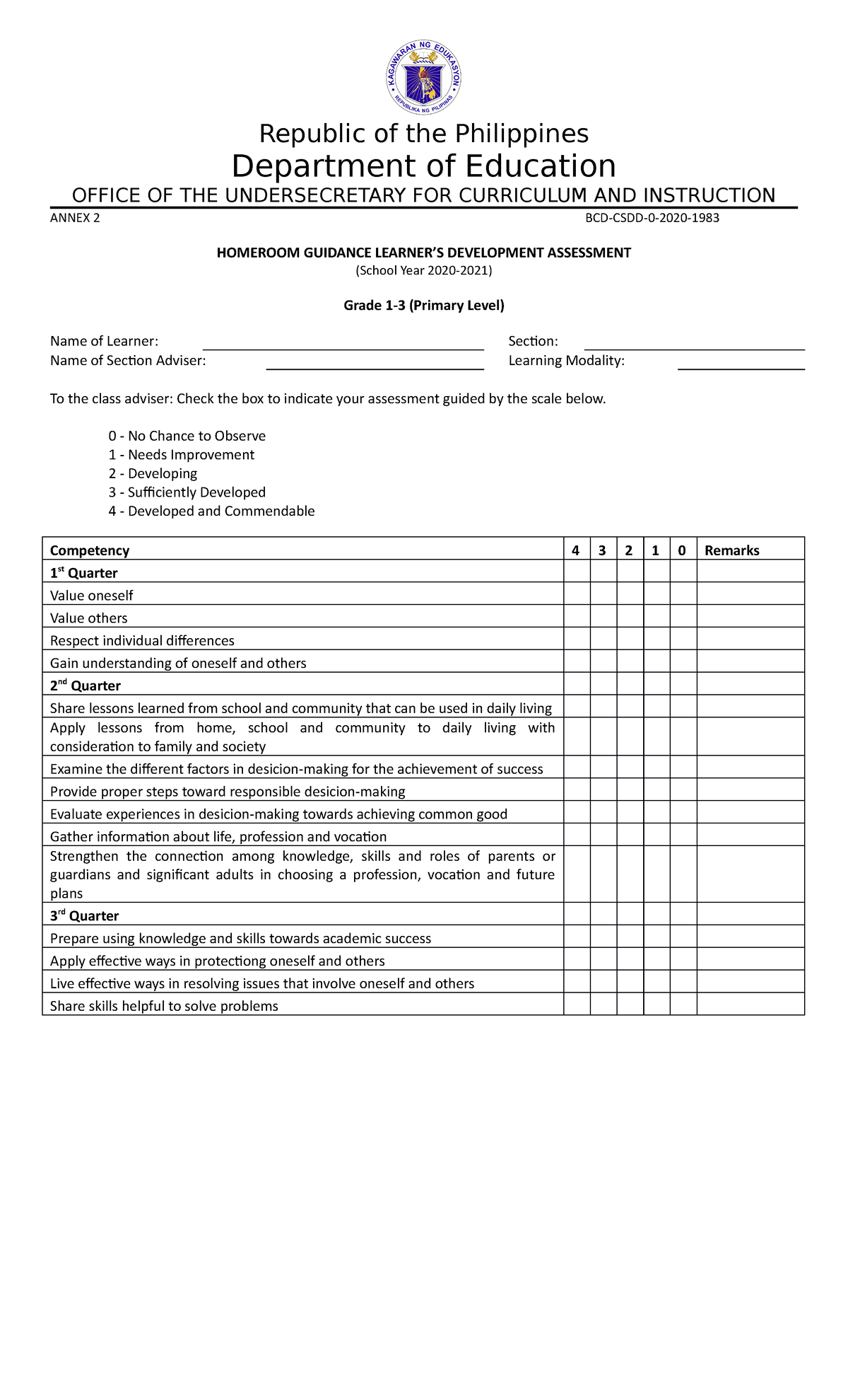 A2-Primary - Primary document for teachers - Republic of the ...