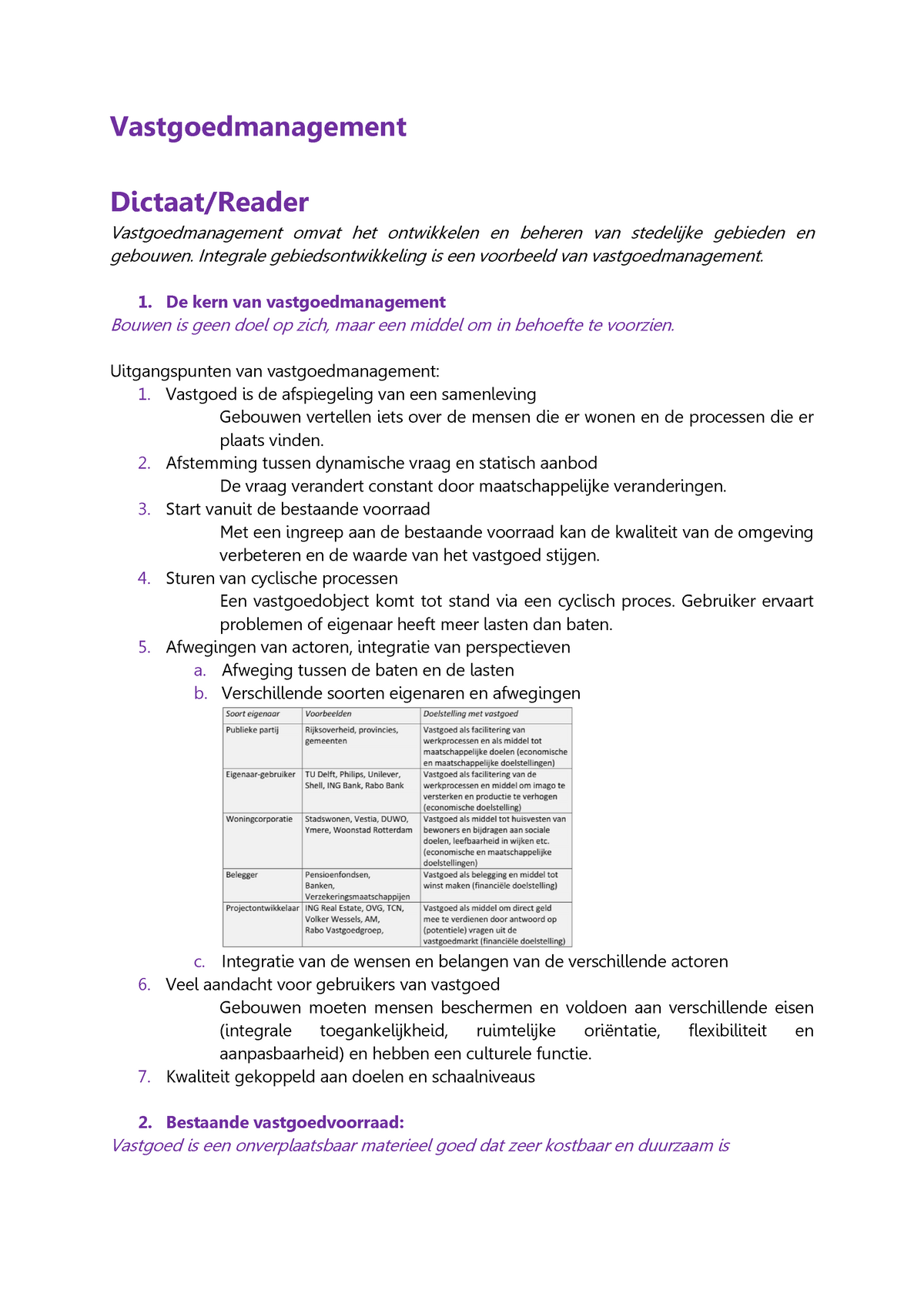 Managementsamenvatting Voorbeeld