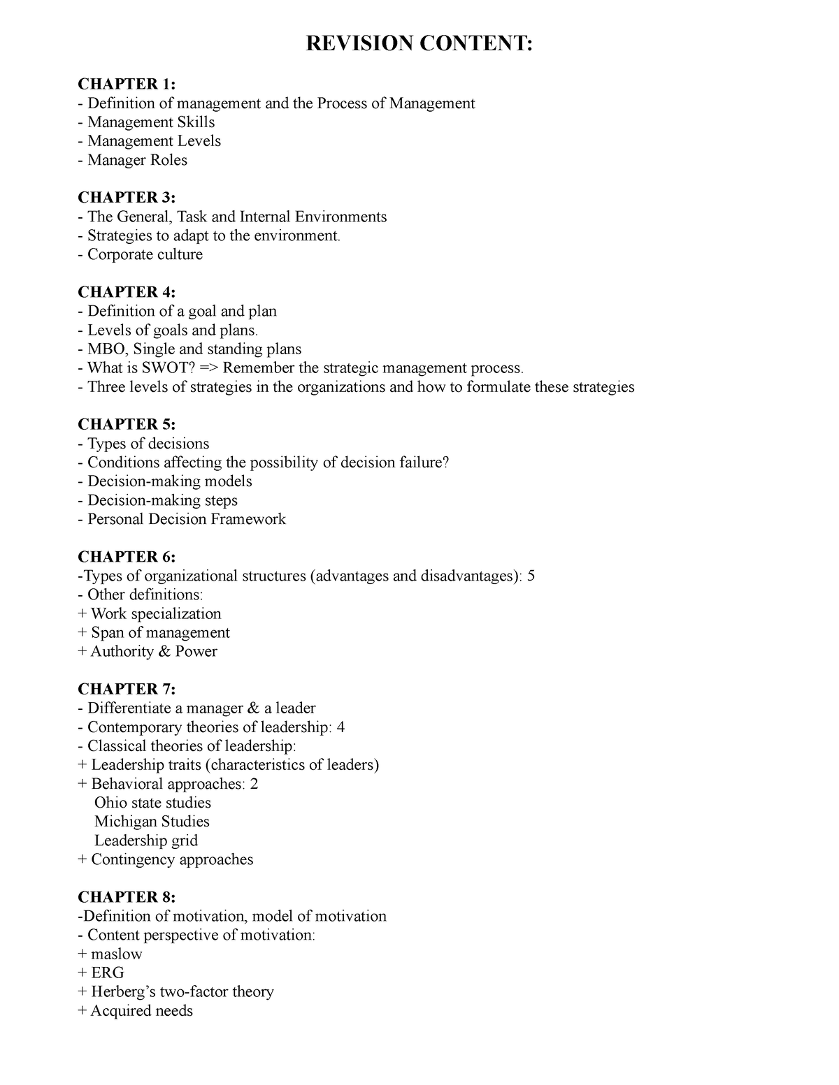 revision-content-of-management-revision-content-chapter-1