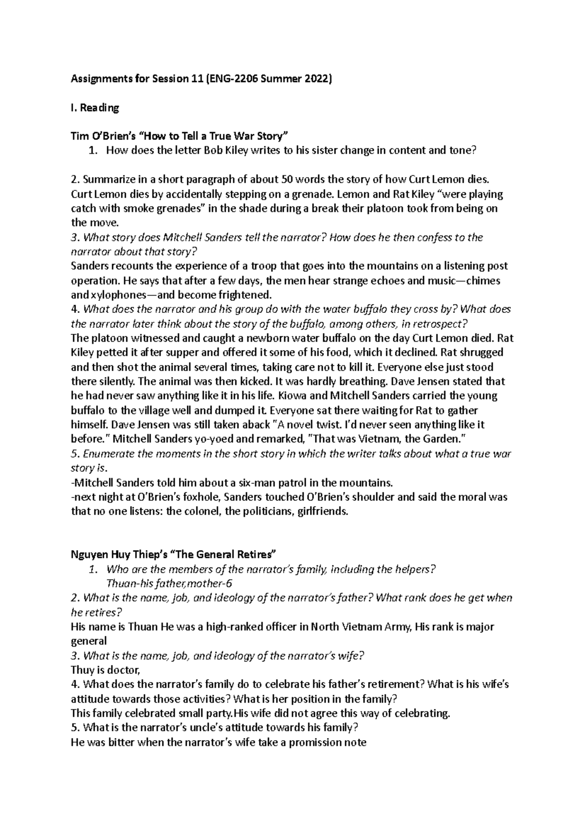 Assignments for Session 11 (ENG-2206 Summer 2022) - Assignments for ...