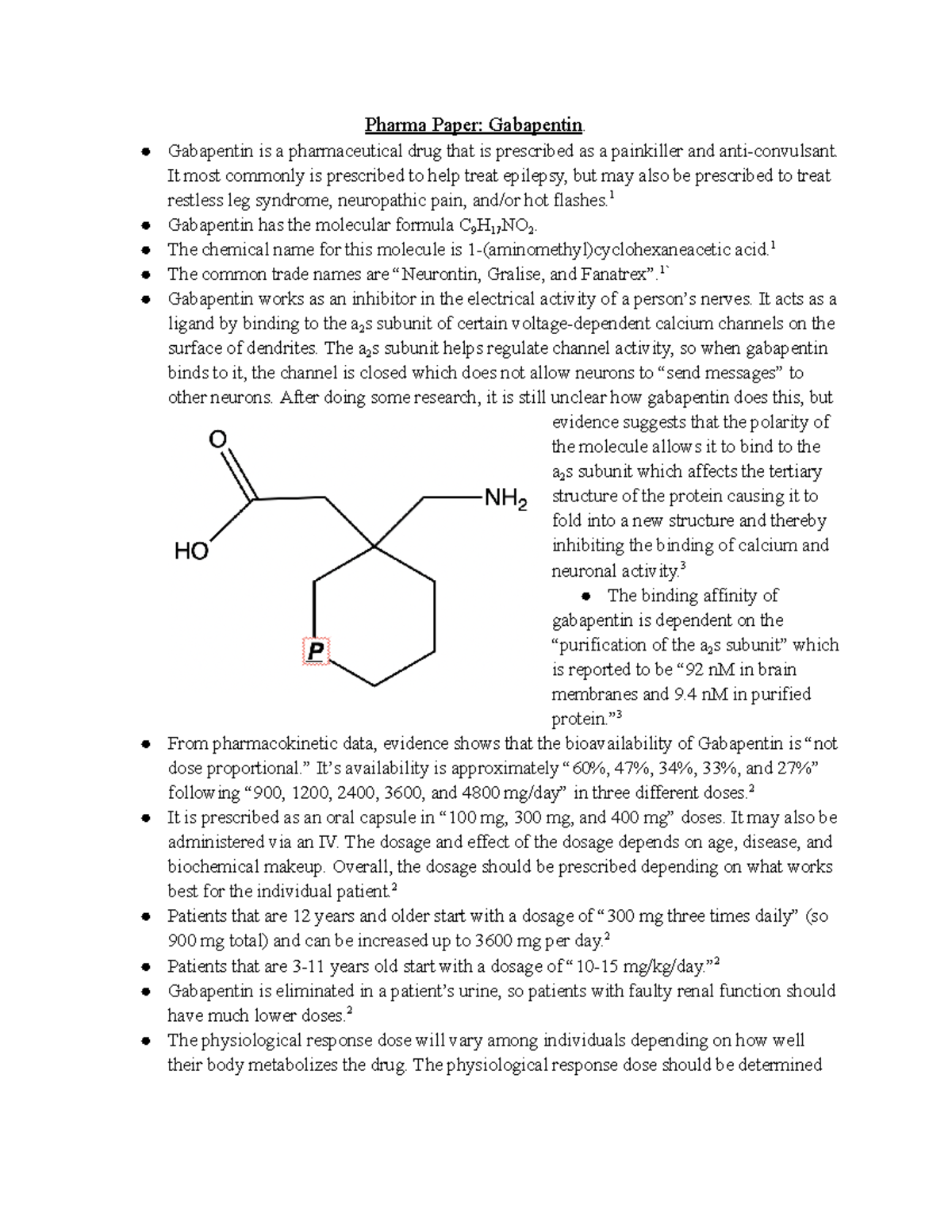 gabapentin and painkillers