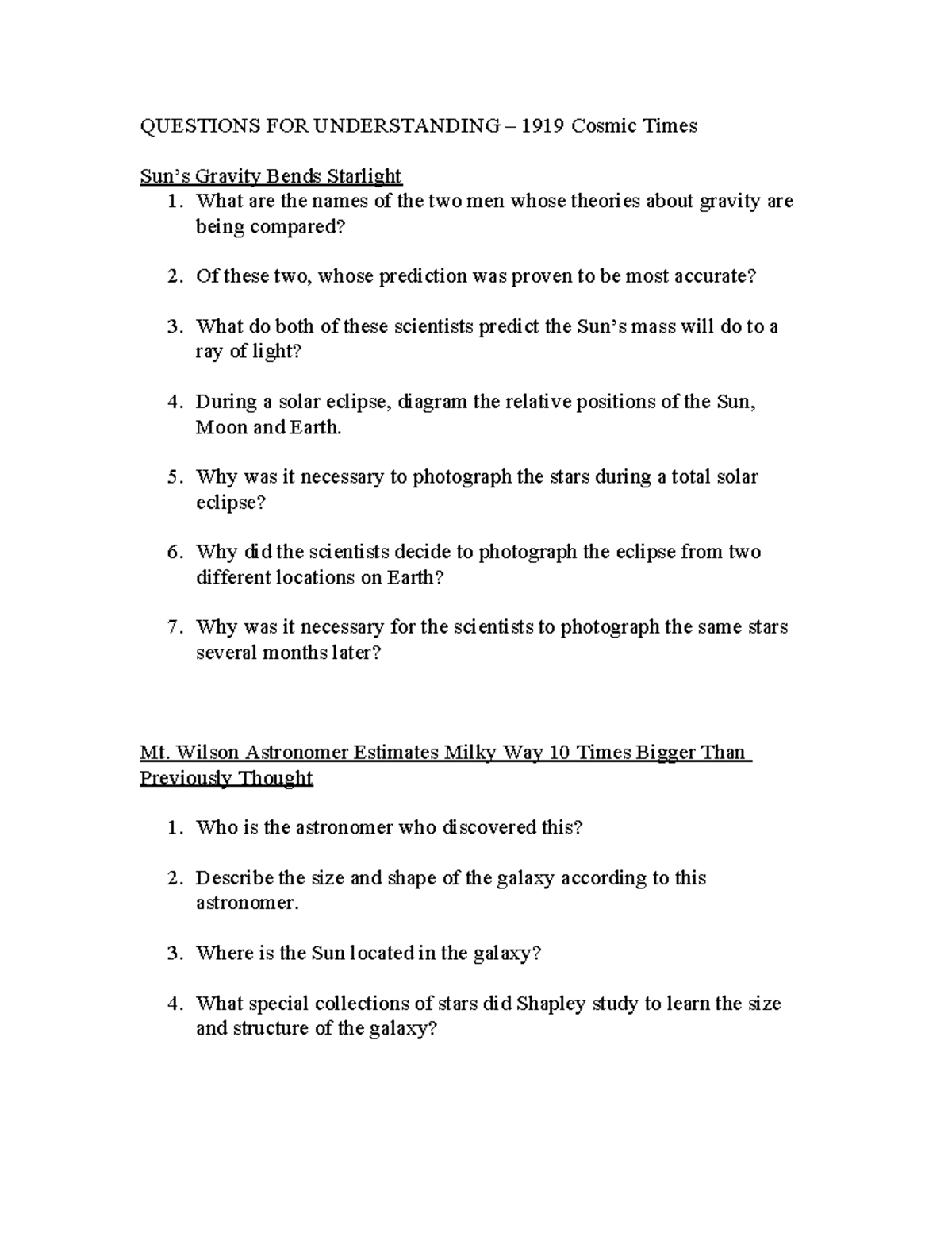 1919 questions ashhashshshshhsh questions for understanding 1919