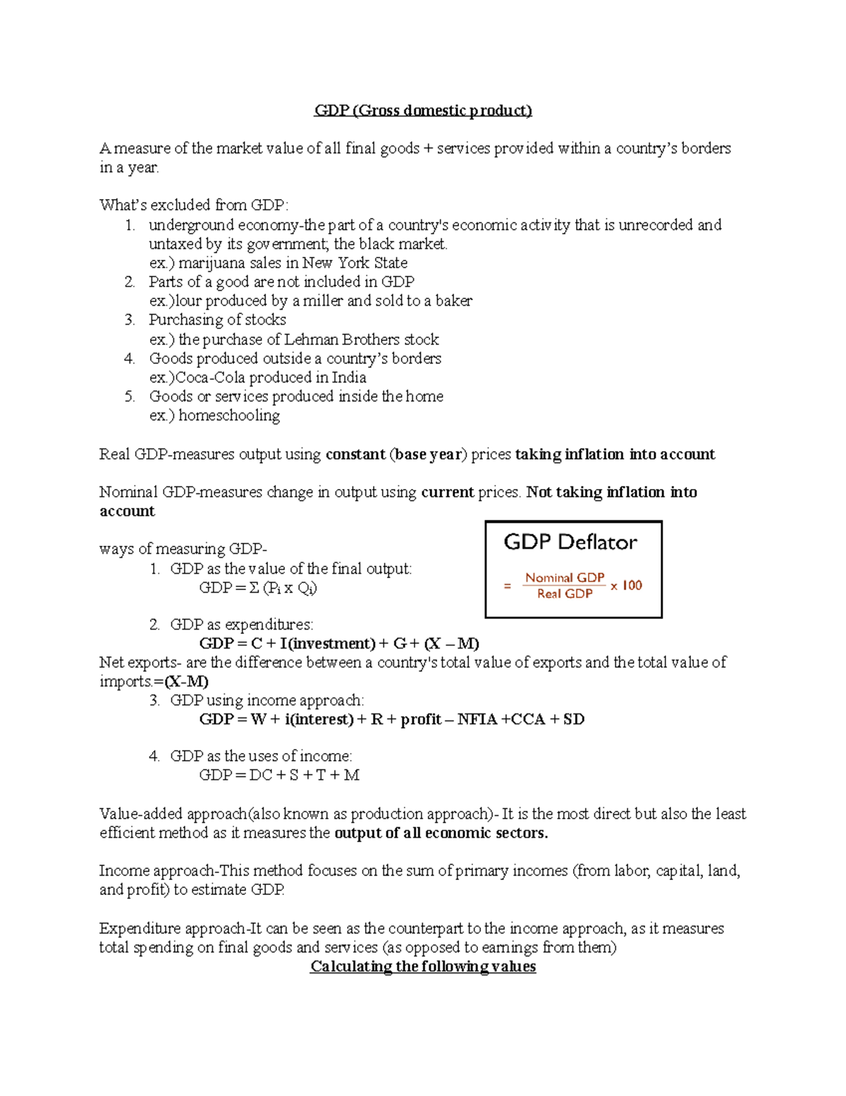 midterm-2-review-gdp-gross-domestic-product-a-measure-of-the-market