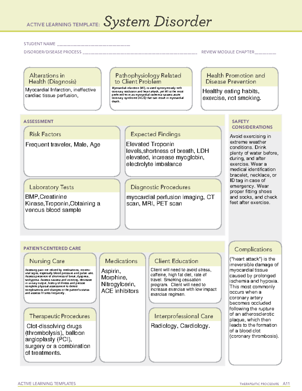 MI Template - ACTIVE LEARNING TEMPLATES THERAPEUTIC PROCEDURE A System ...