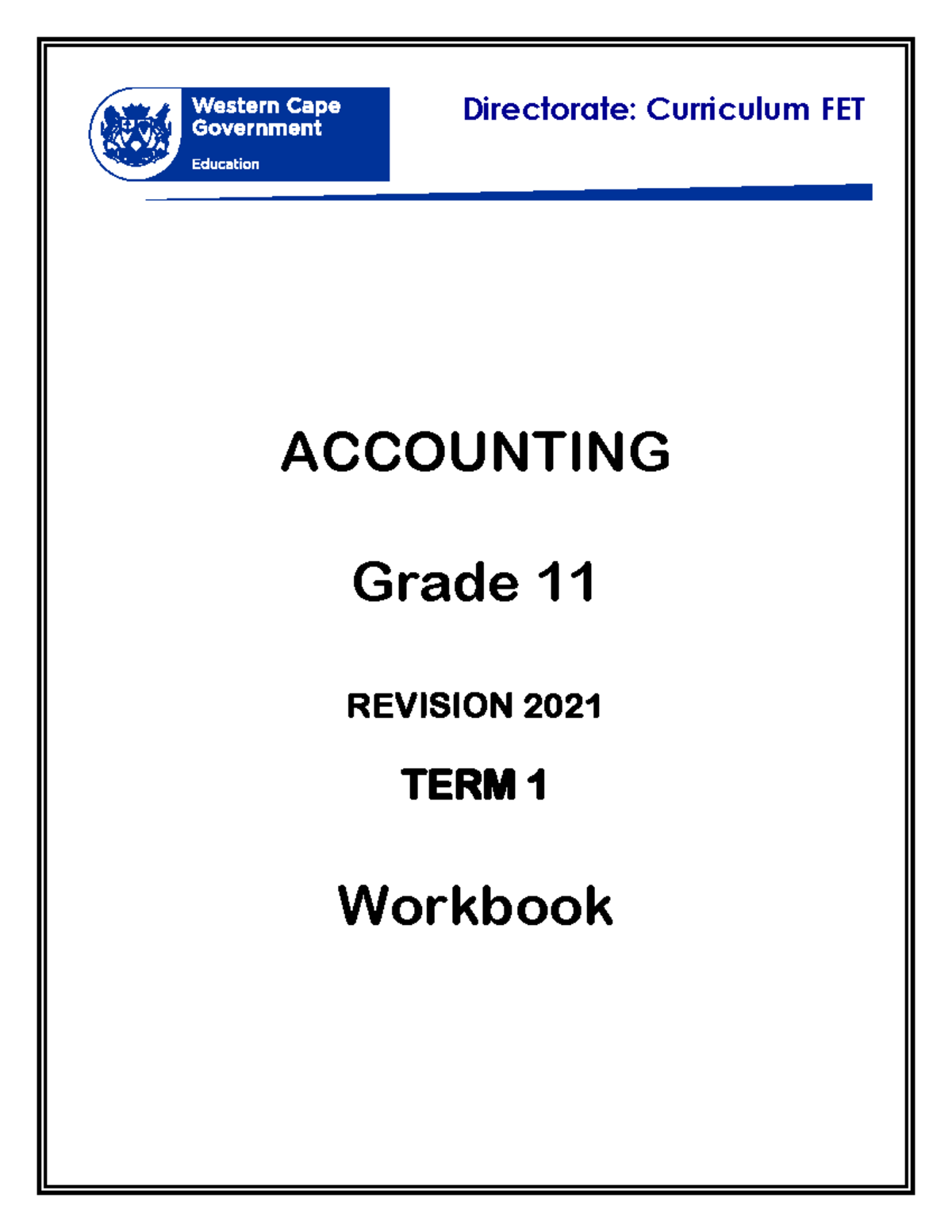 accounting assignment grade 11 term 3