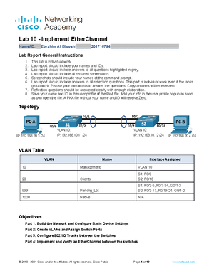 Sna lab 12 - this is a practical work of networking - Name: Mahammad ...