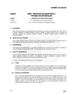 M MMP 2 02 055 - Normas - 1 de 6 SCT M·MMP·2·02·055/ LIBRO: MMP ...