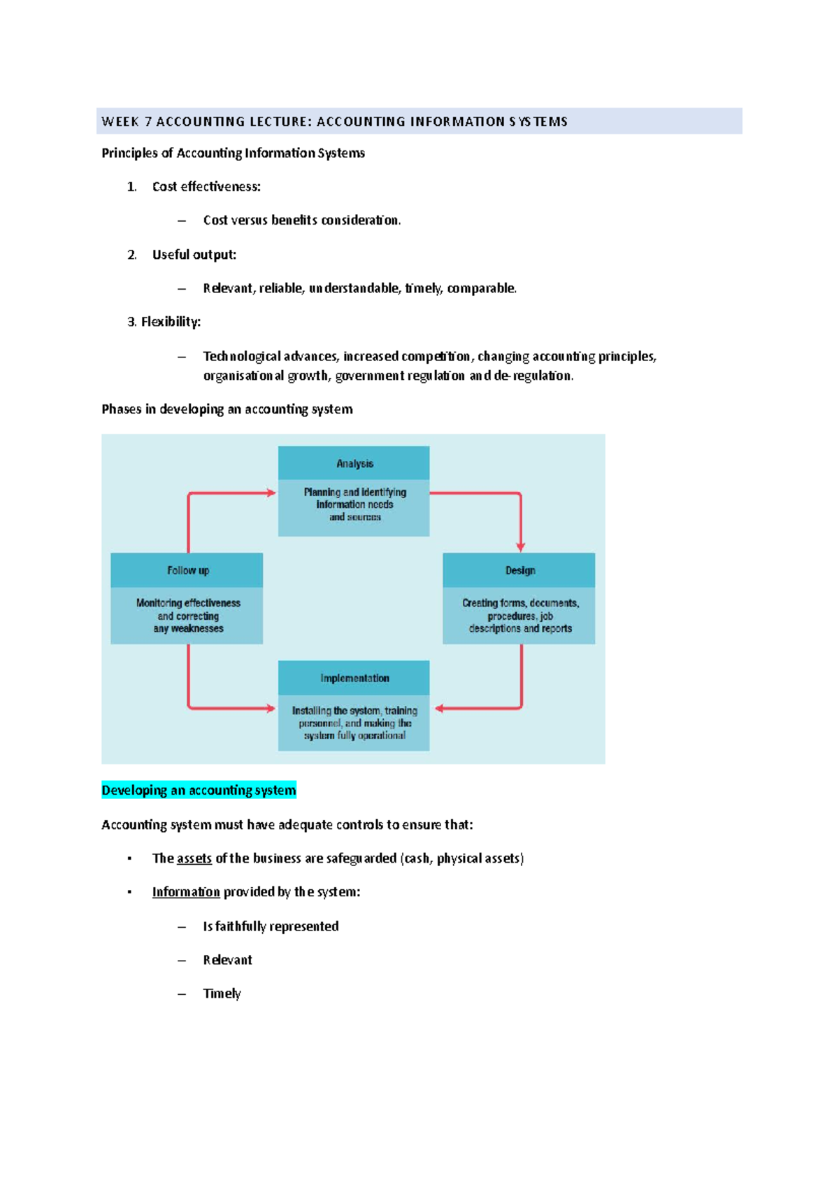 Week 7 Accounting Lecture - BSB110 - QUT - StuDocu