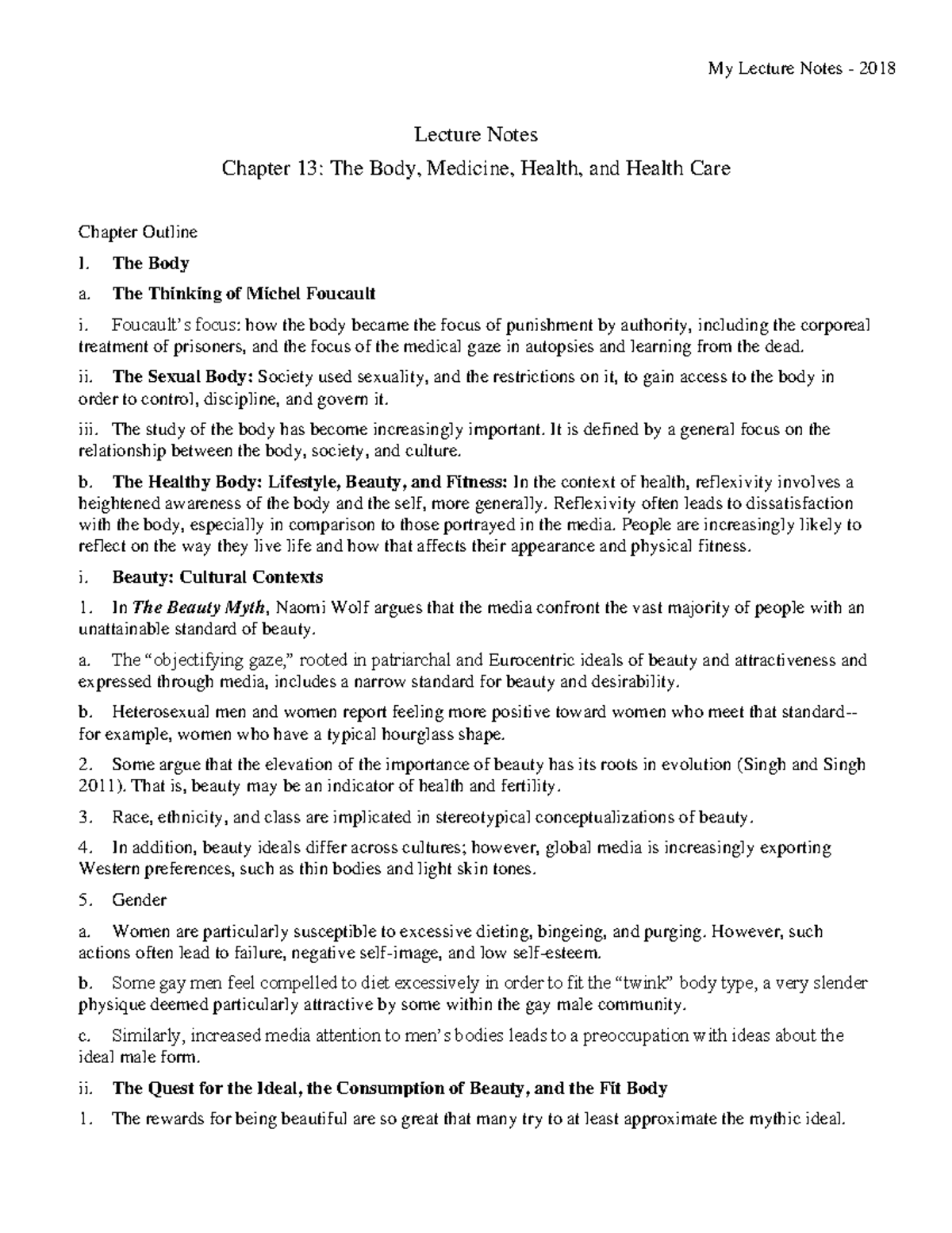 Chapter 13 Lecture Notes - SOC 101 - CSN - Studocu