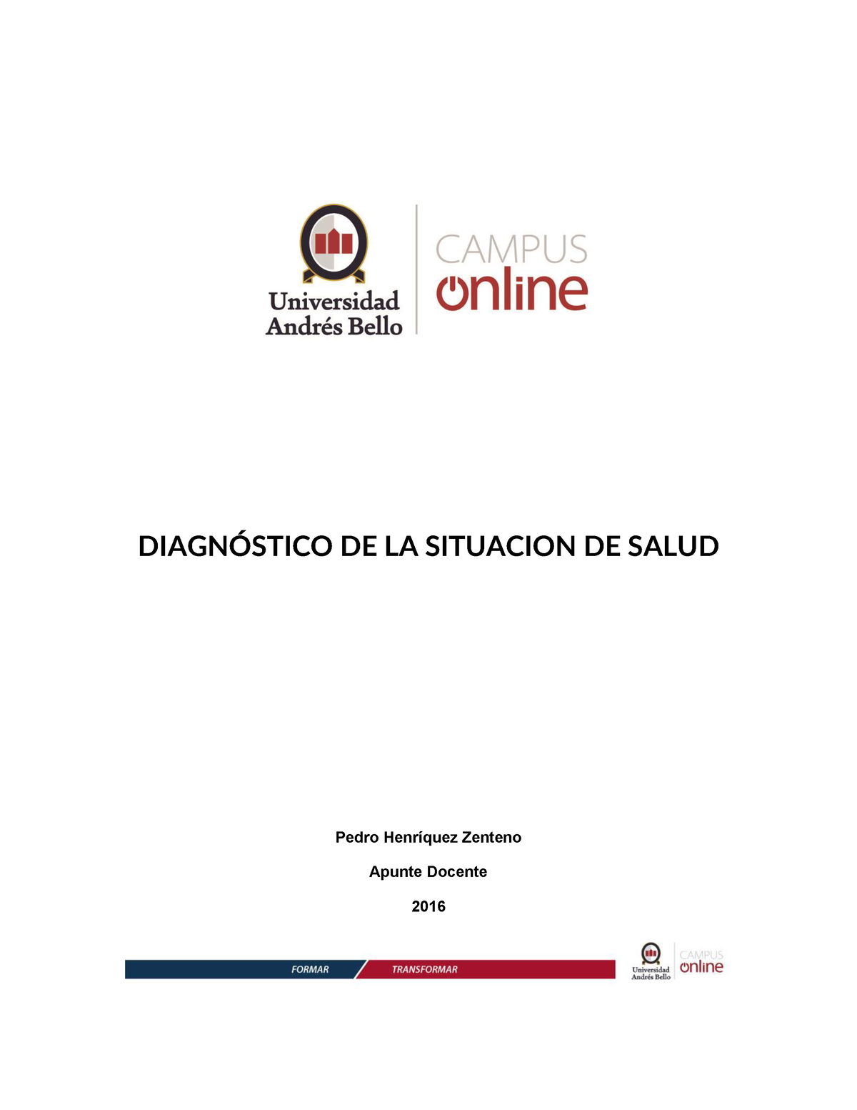 13-diagnostico De La Situacion De Salud SPAB110 M3 S3 Situacion ...