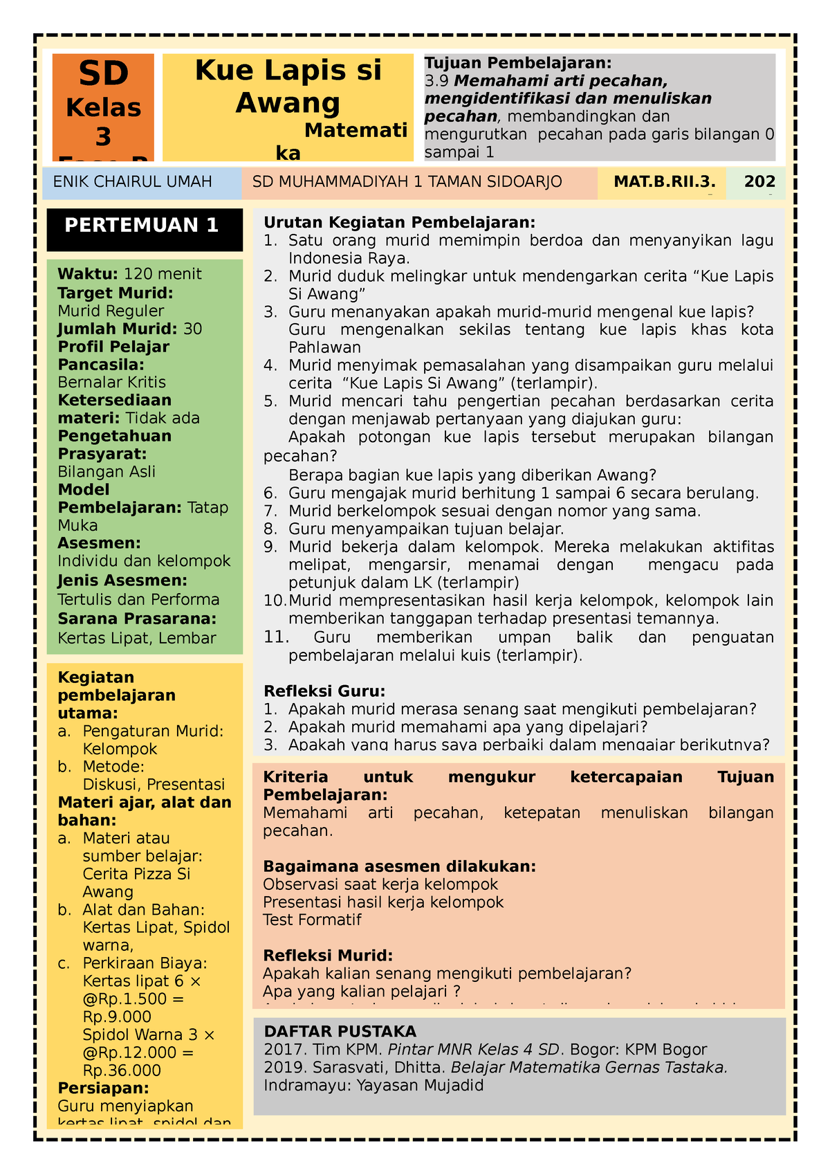 Final MA MAT Enik SD B 1 - Note - Education Science - UMJ Premium - Studocu