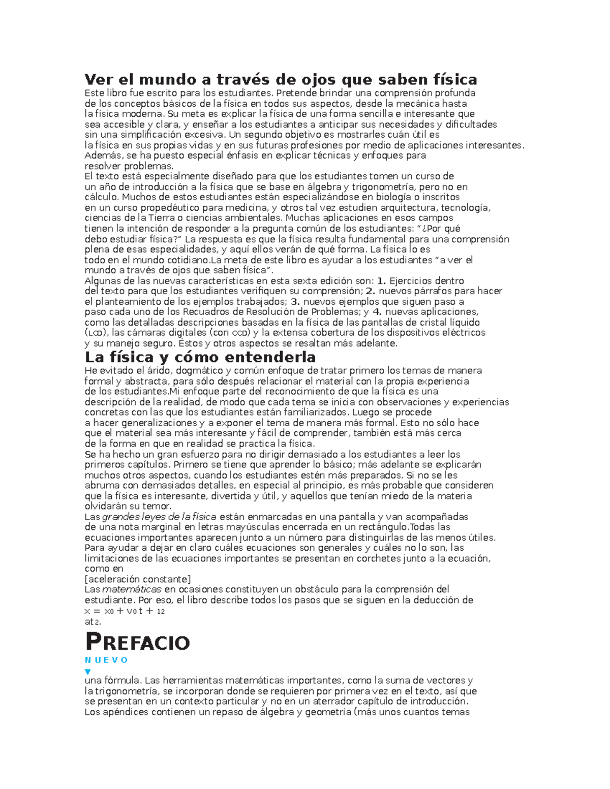 Ver el mundo a través de ojos que saben física - Ver el mundo a través ...