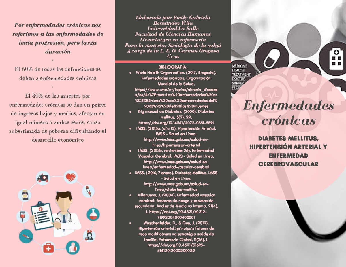 Enfermedades Crónicas infografía, definición, ejemplos - DIABETES
