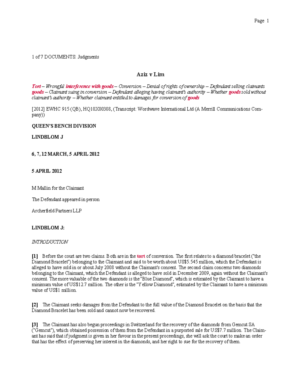 Lexis Nexis Crash Report - mv9rmgh