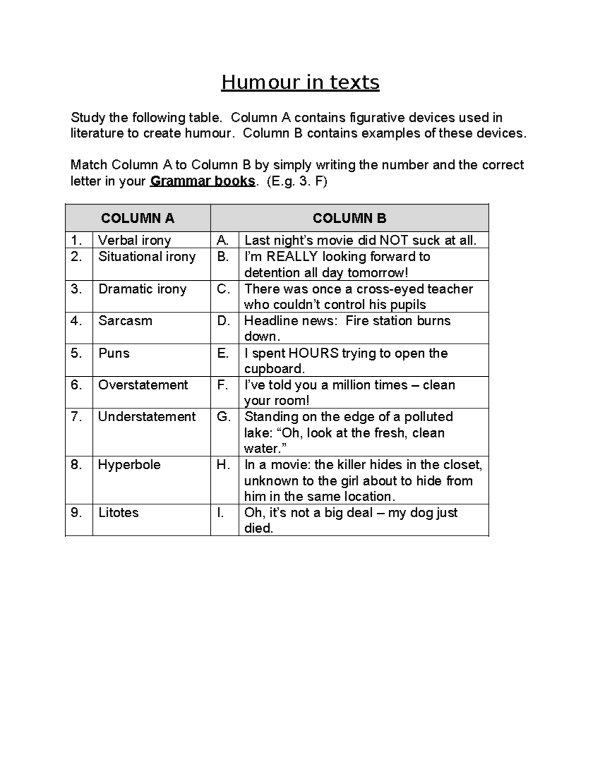 61-humour-in-texts-humour-in-texts-study-the-following-table-column
