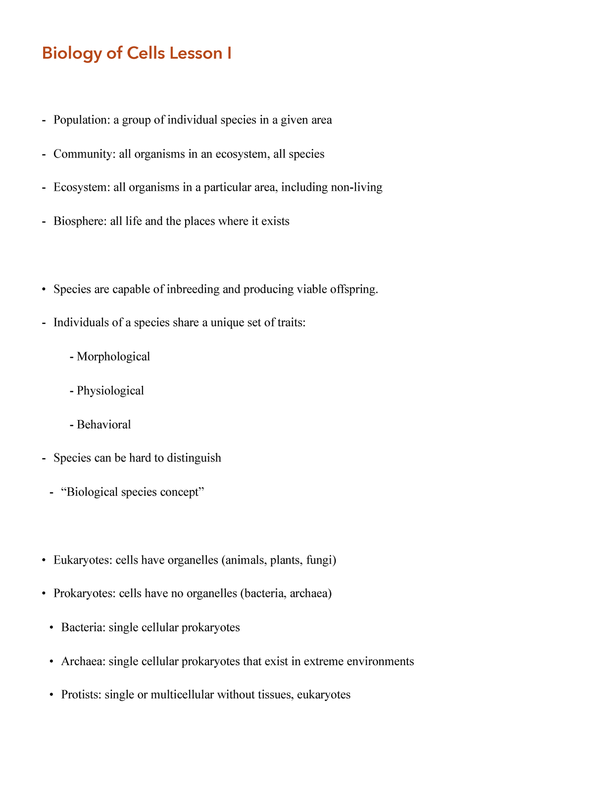 Growth 2 Biology Examples