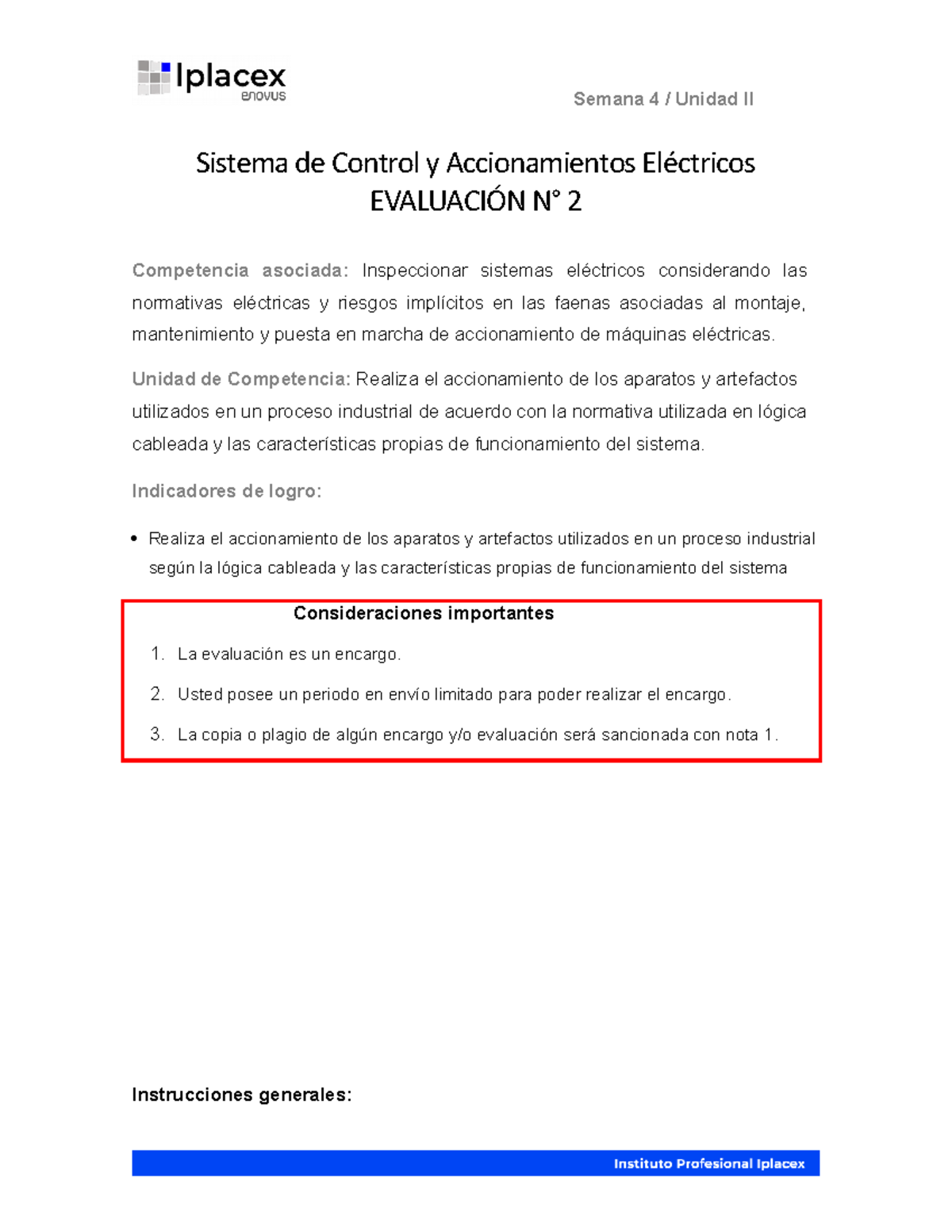 TA 4 - instalaciones electricas - Sistema de Control y Accionamientos ...