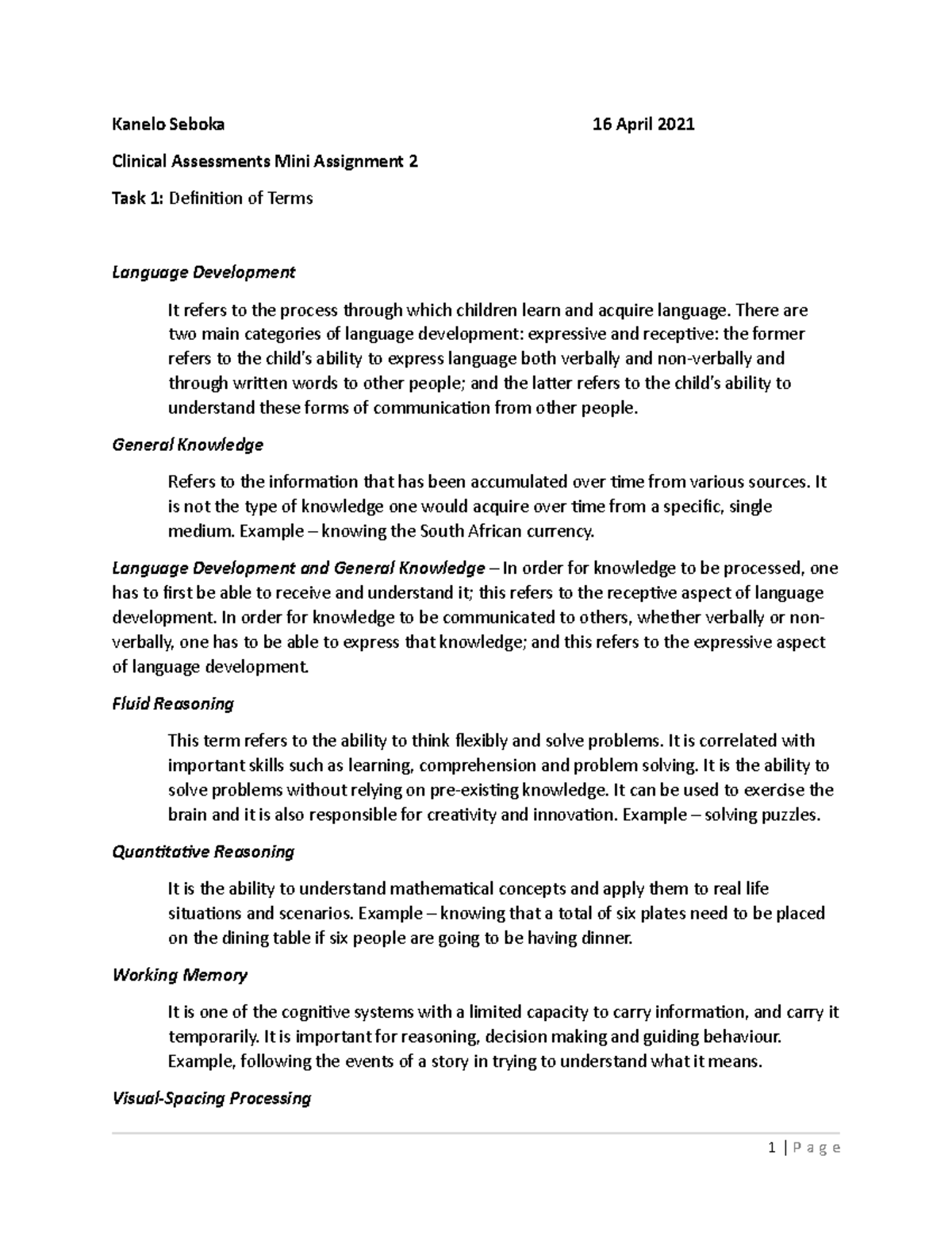 What is audit assignment image