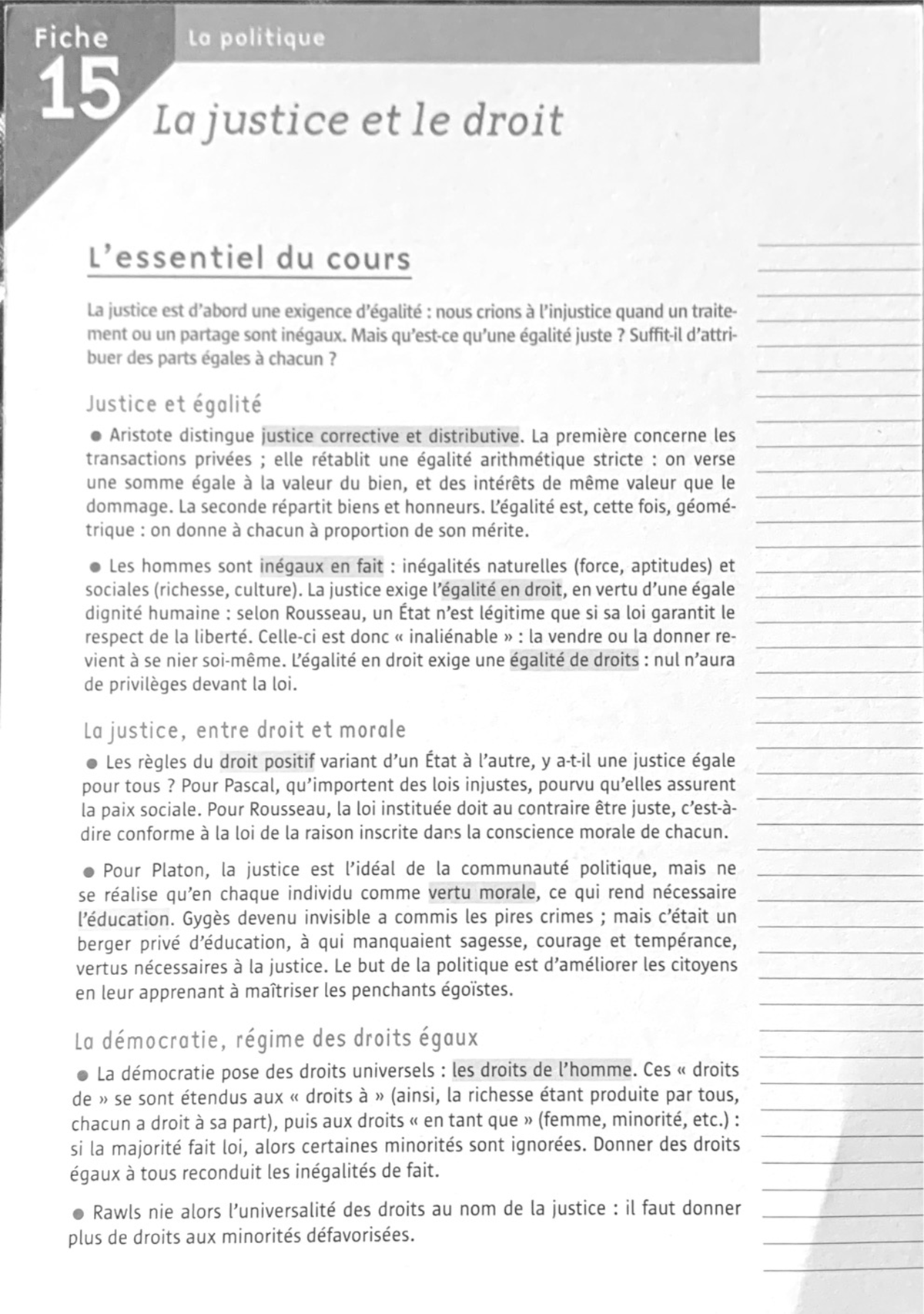 dissertation philo justice et etat