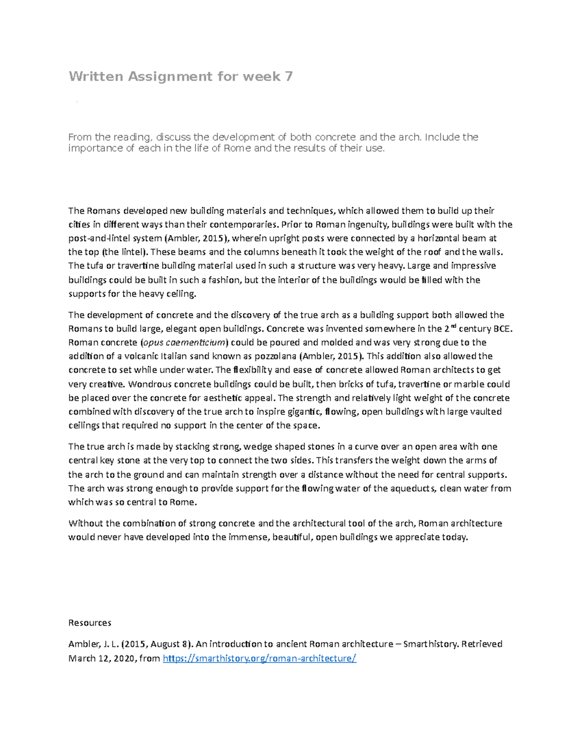 1421 - Week 7 WA - ST3 - Written Assignment for week 7 From the reading ...