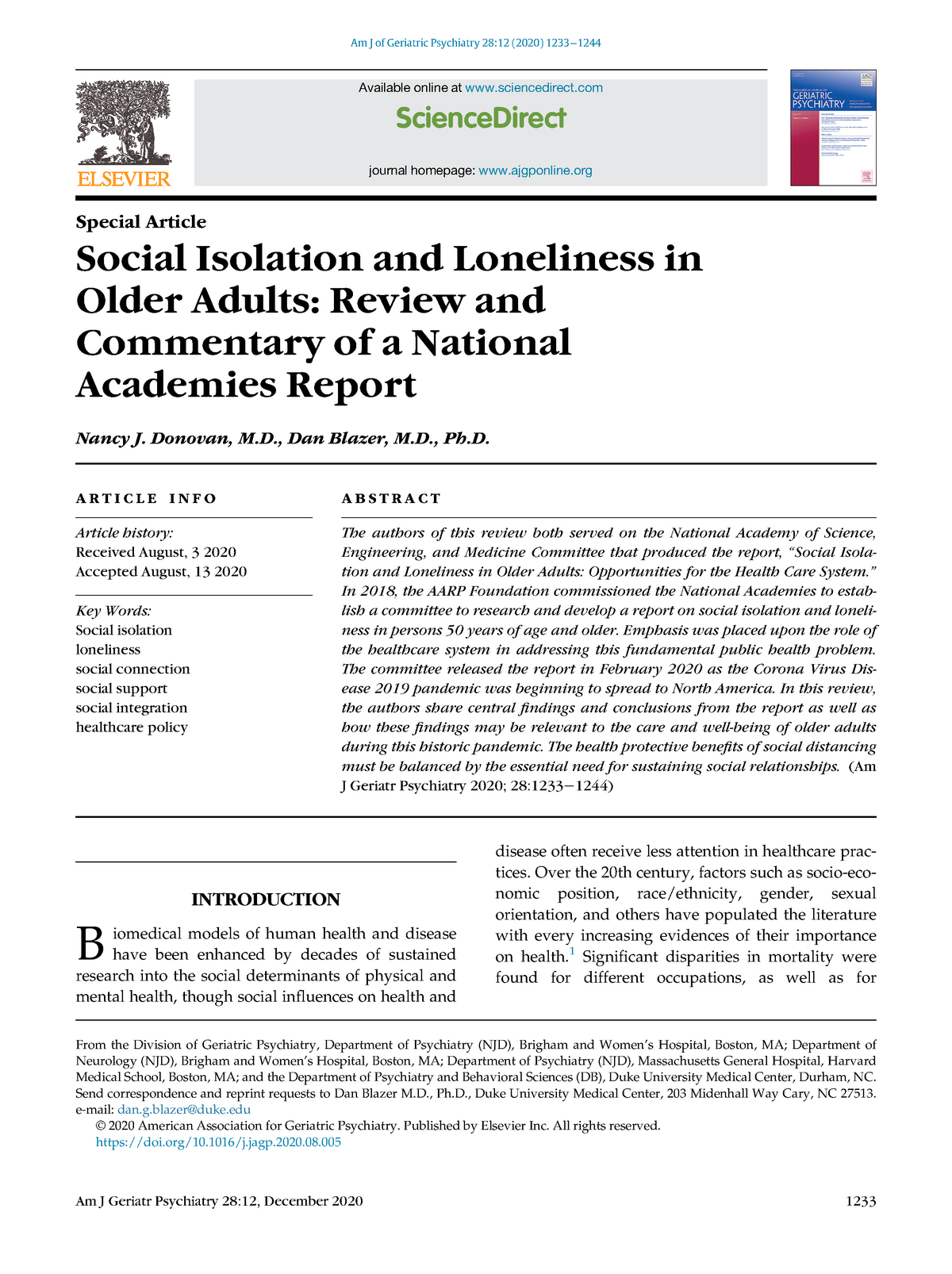 Social-Isolation-and-Loneliness-in-Older-Adults- 2020 The-American ...