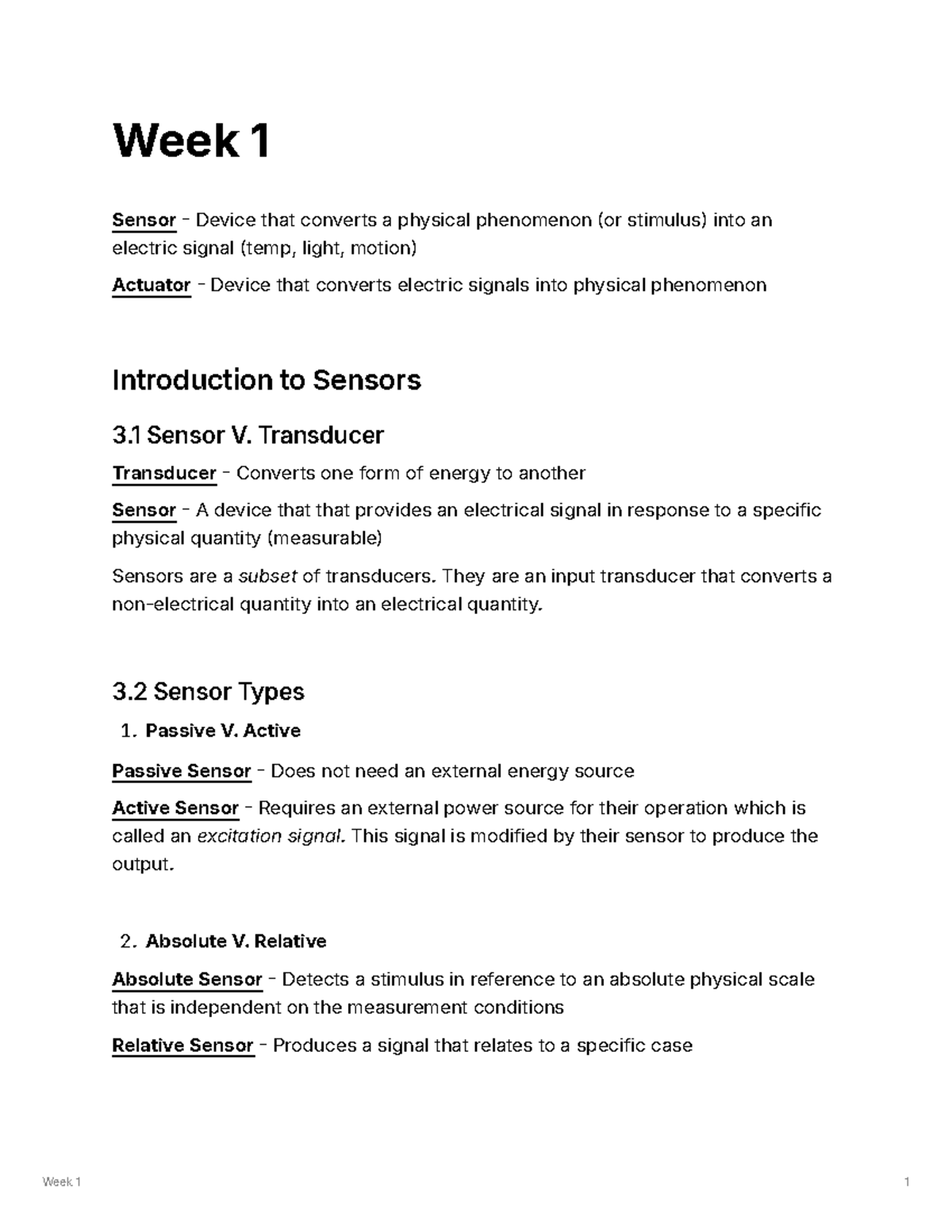 MREN 318 Lec1 - Week 1, Lecture 1 notes from MREN 318 at Queens ...