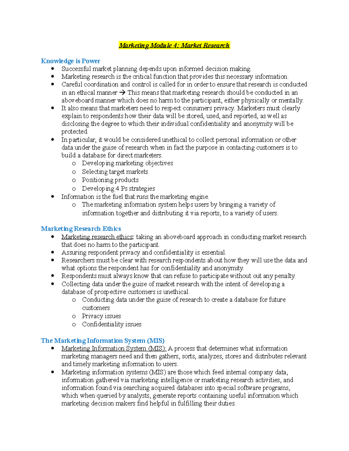 Marketing Module 4 - Prof. Alejandra Marin Melo - Marketing Module 4 ...