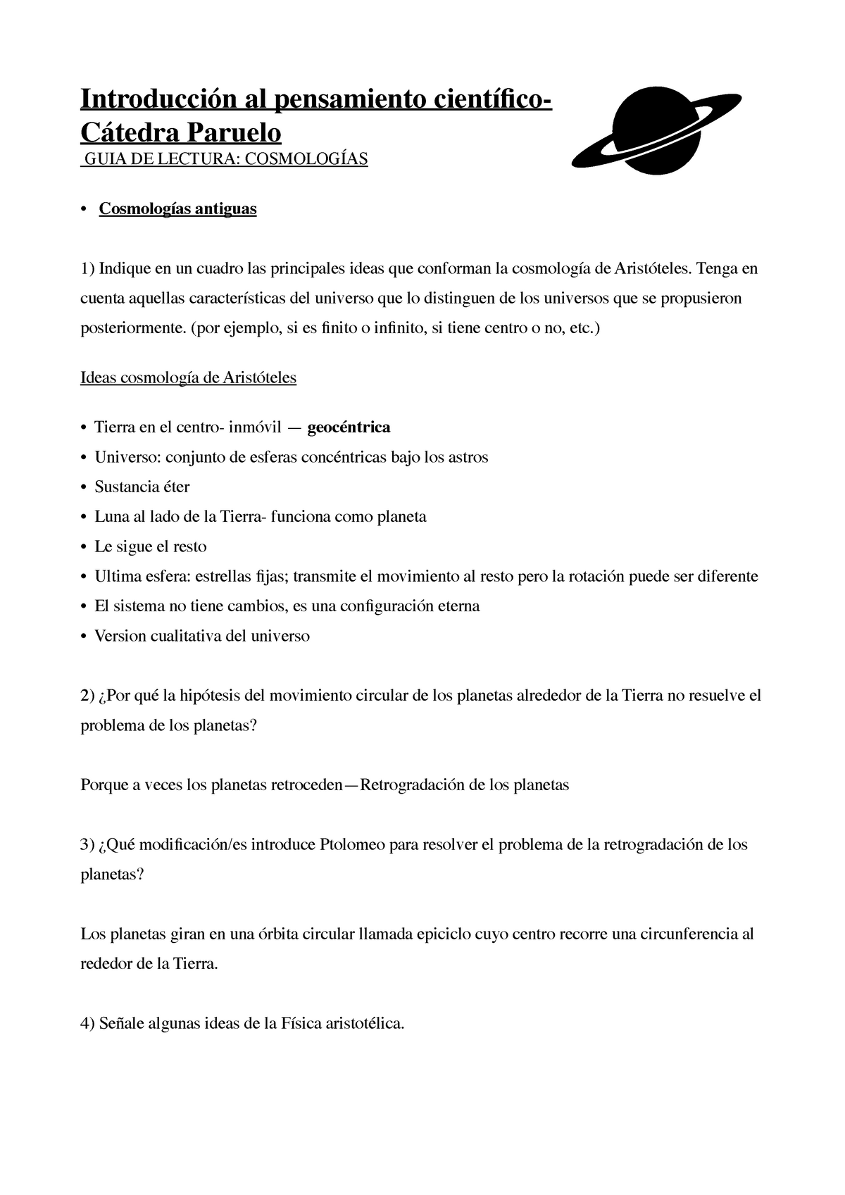 IPC 2 Terminado - Apuntes 2 - Introducción Al Pensamiento Científico ...