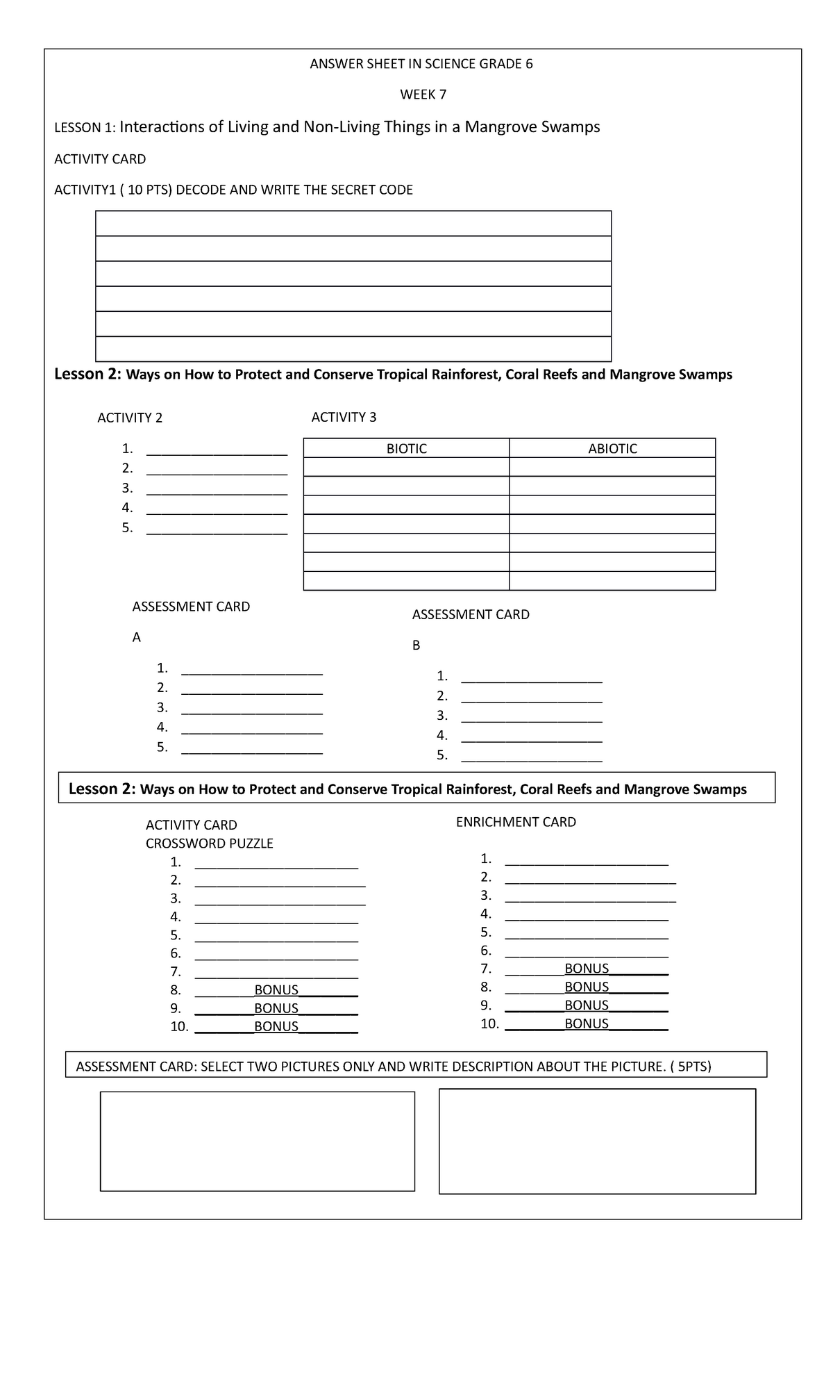 answer-sheet-in-science-week-7-answer-sheet-in-science-grade-6-week-7