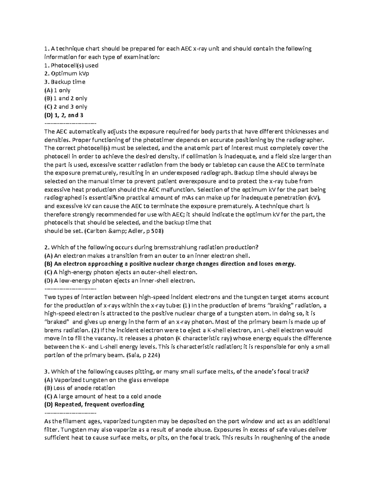 Equipment Operation and Maintenance .pdf 7 - A technique chart should ...