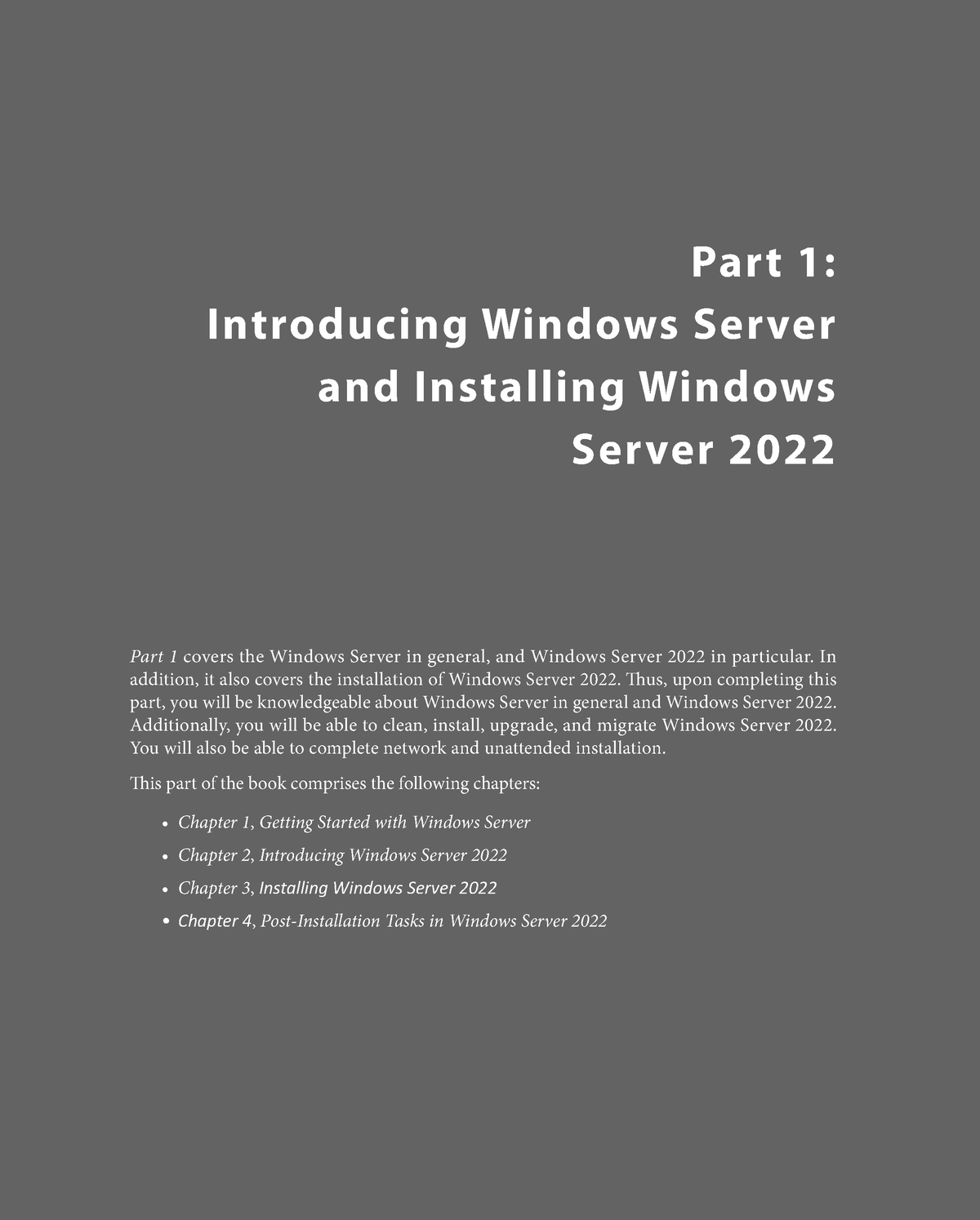 Getting Started With Window Server - Part 1: Introducing Windows Server ...