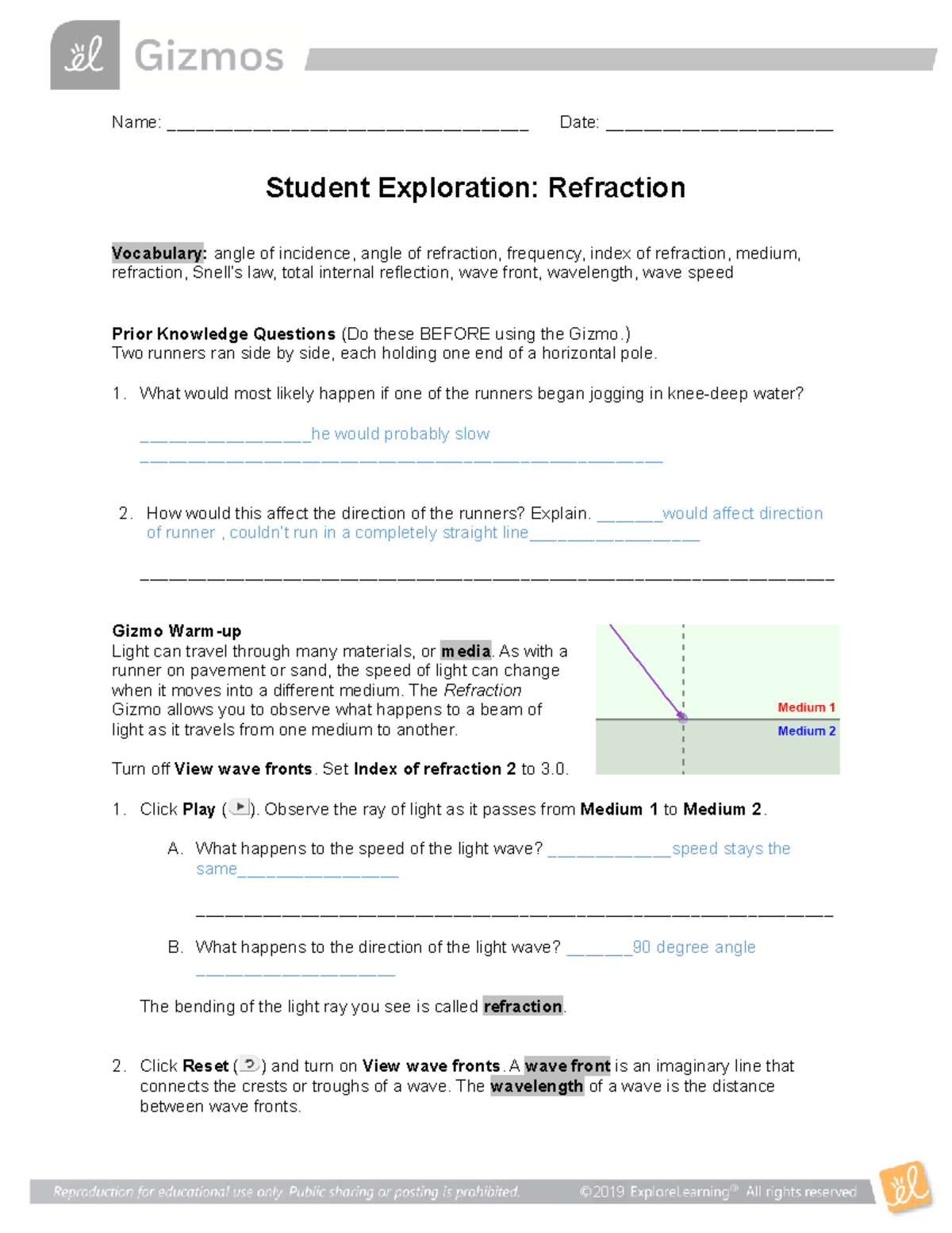 refraction-se-gizmo-answers-refracting-physics-name