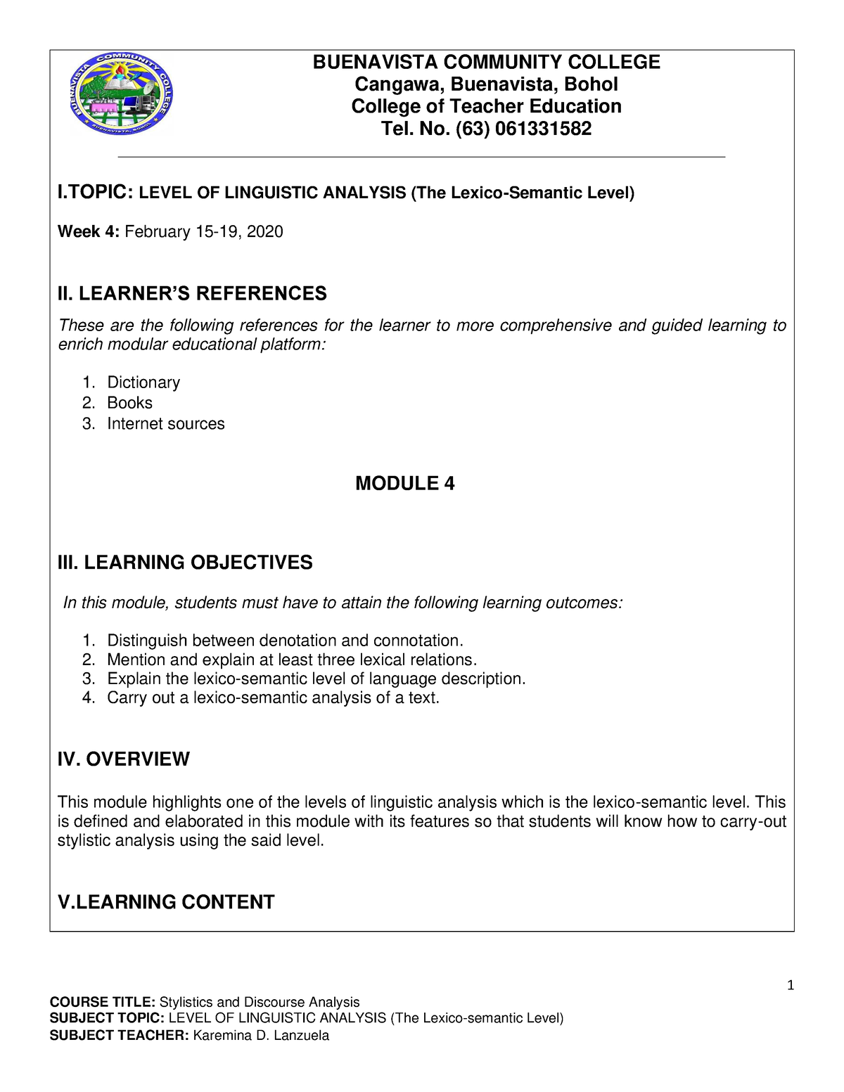 preliminary-module-4-of-stylistics-and-discourse-analysis-1-course