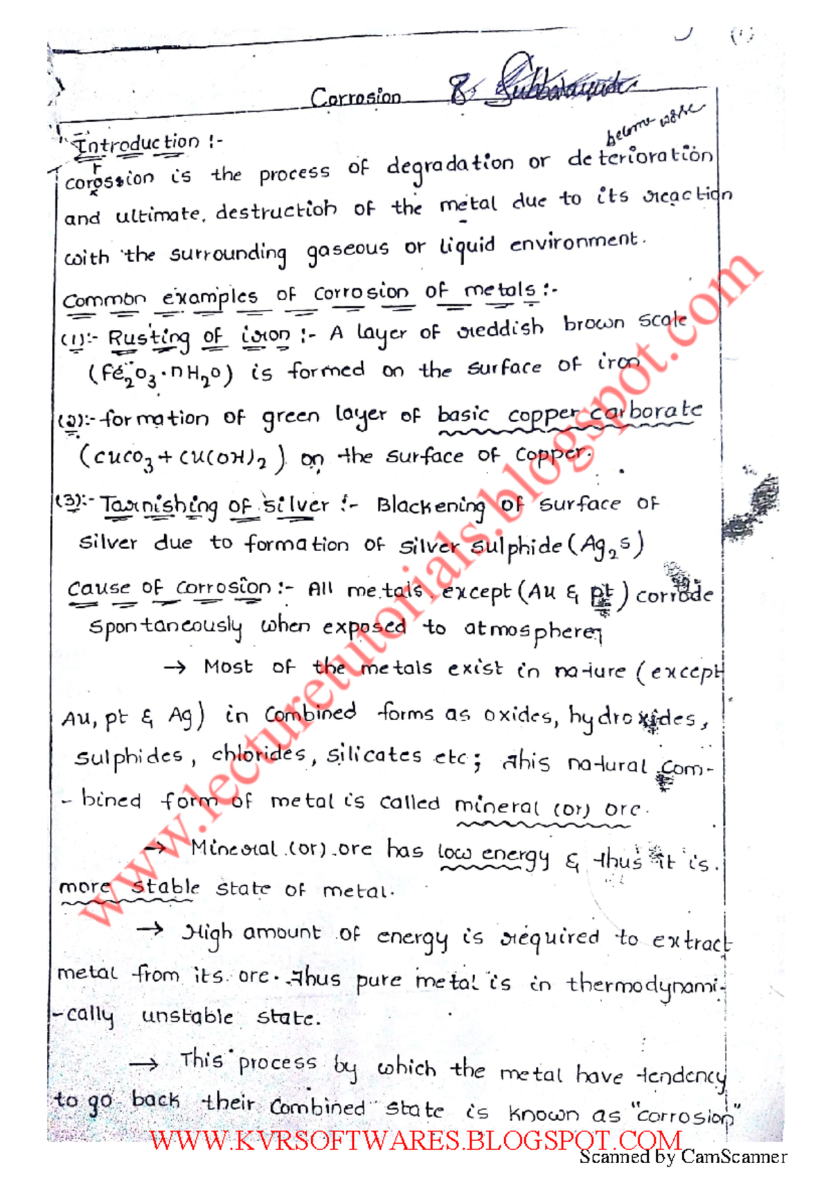 Engineering chemistry unit 5 - mechanical engineering - Studocu