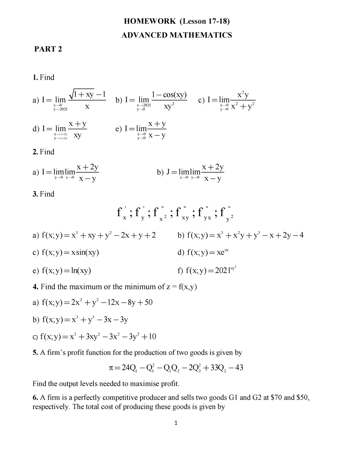 homework with an x over it