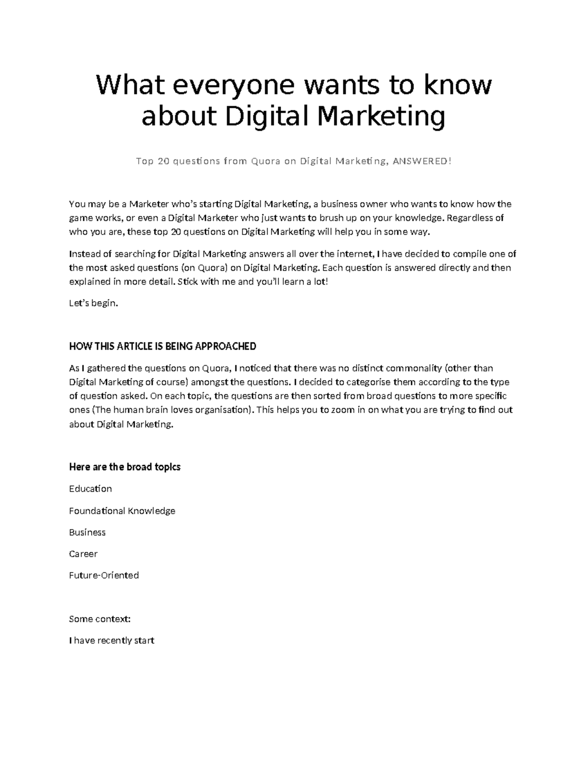 Photo inspiration: Everyone Wants To Be On Top Reference: What Everyone Wants To Know About Digital Marketing