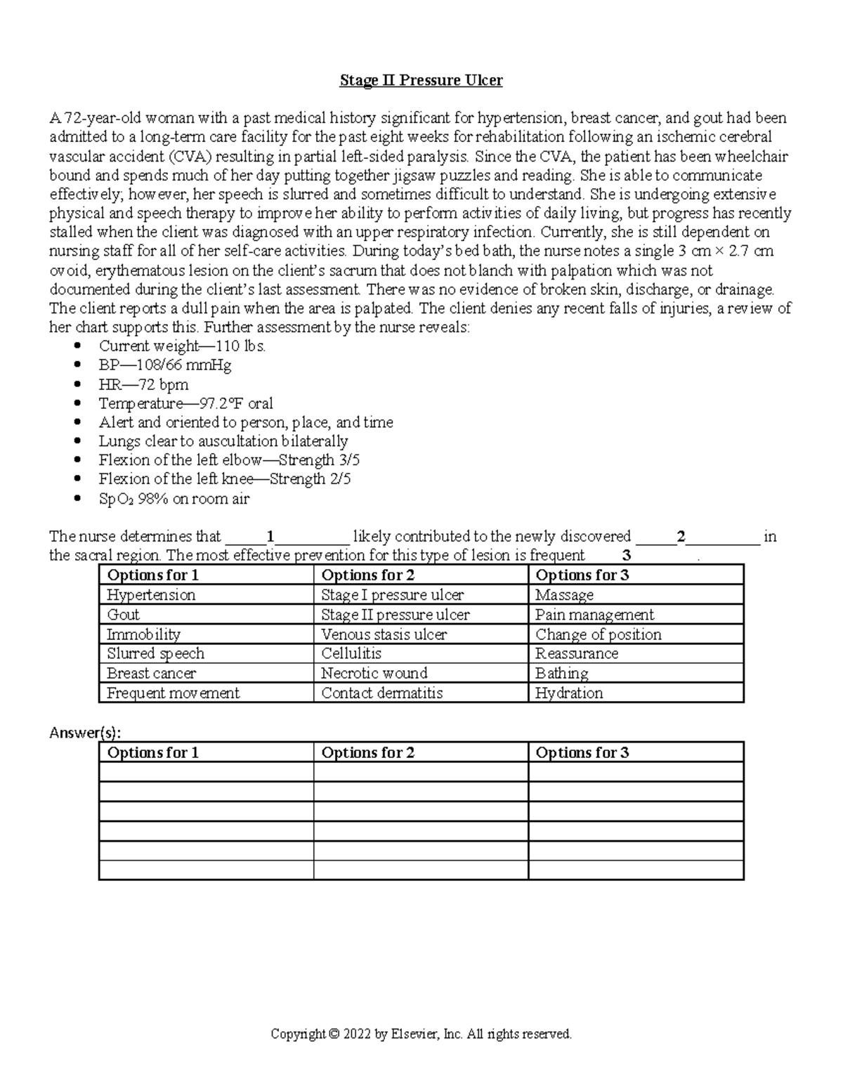 case study 2 martorell's leg ulcer