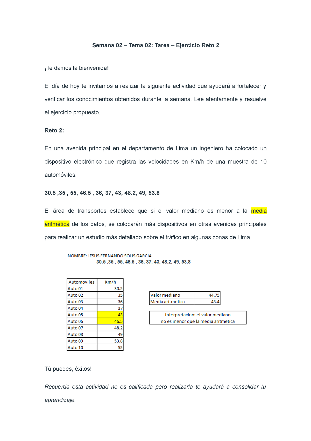 Semana 02 - Tema 02 Tarea - Ejercicio Reto 2 - Semana 02 – Tema 02 ...