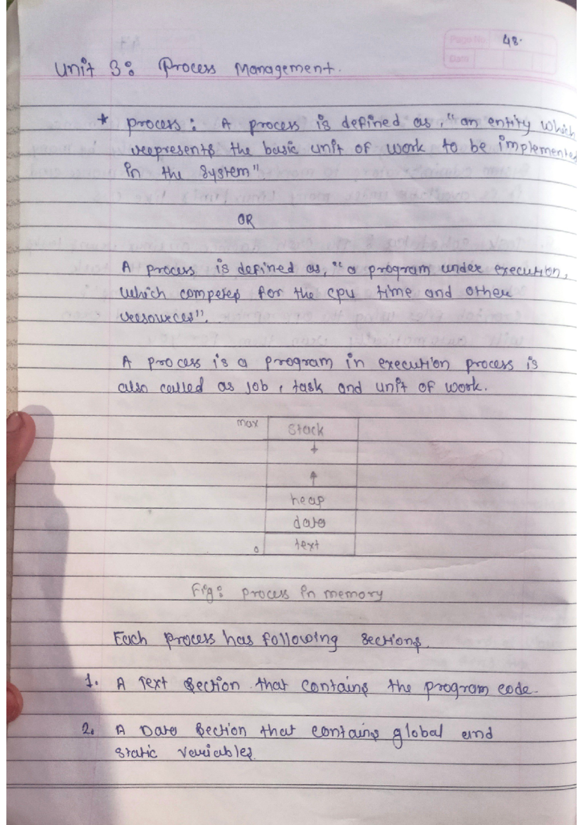 DOC-20240809-WA0012 - unit 3 notes - Page No 48. Date unit 3: Process ...