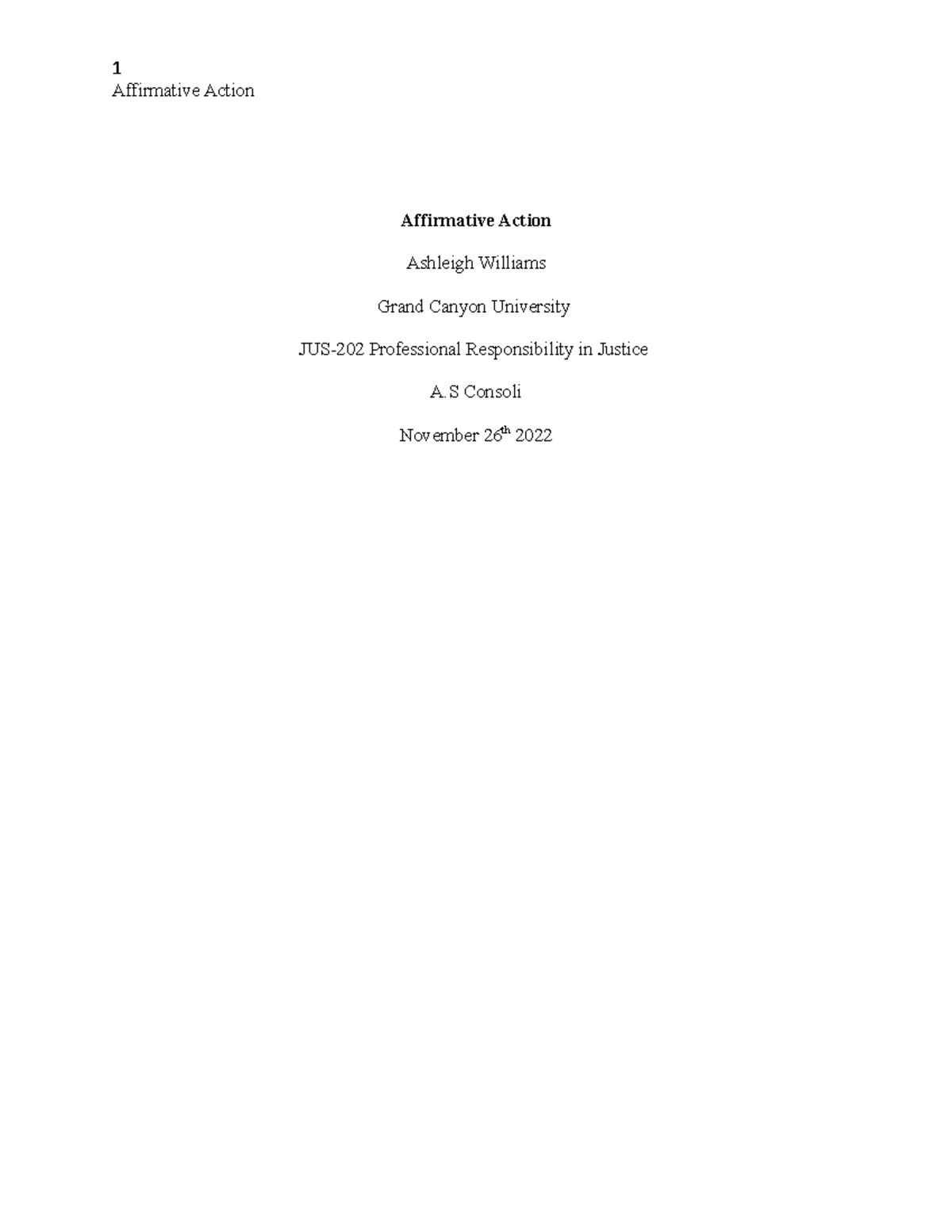 Affirmative Action - passed with an a - Affirmative Action Affirmative ...